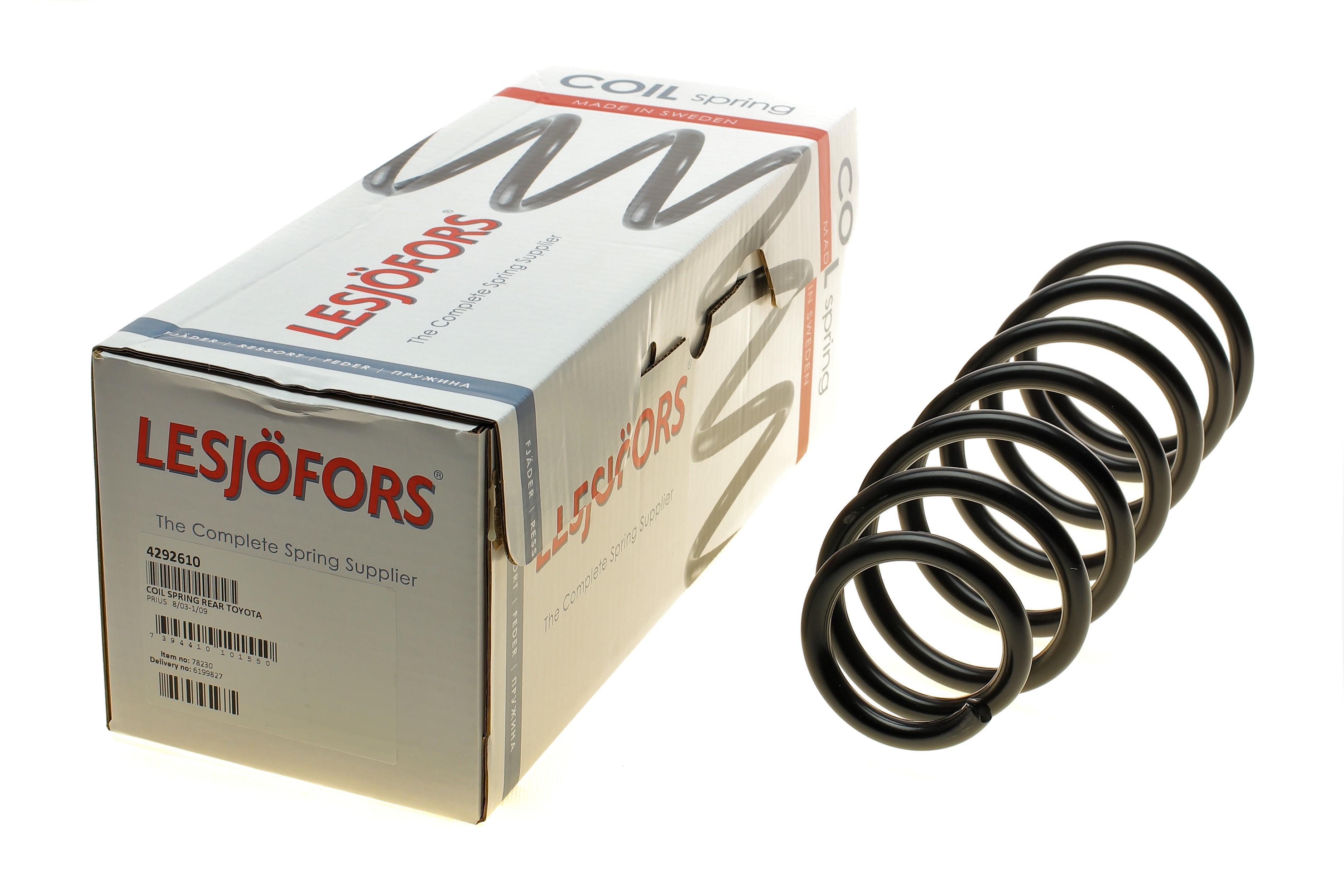 Пружина (задня) Toyota Prius 1.5 Hybrid 03-09 (накл.зад.ч)