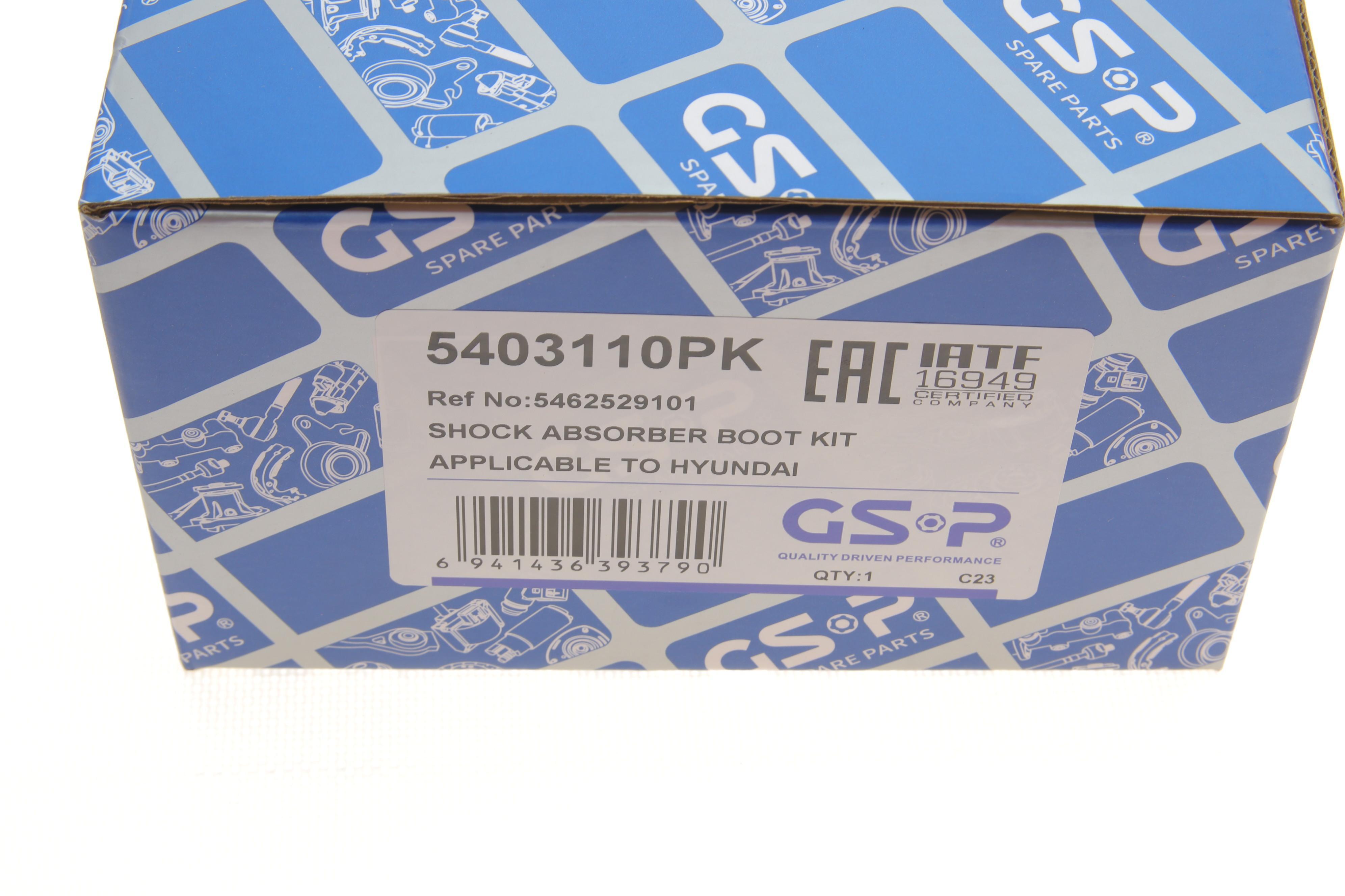 Пильник + відбійник амортизатора (переднього) Kia Soul/Hyundai Accent 1.1/1.6 00- (к-кт 2 шт.)