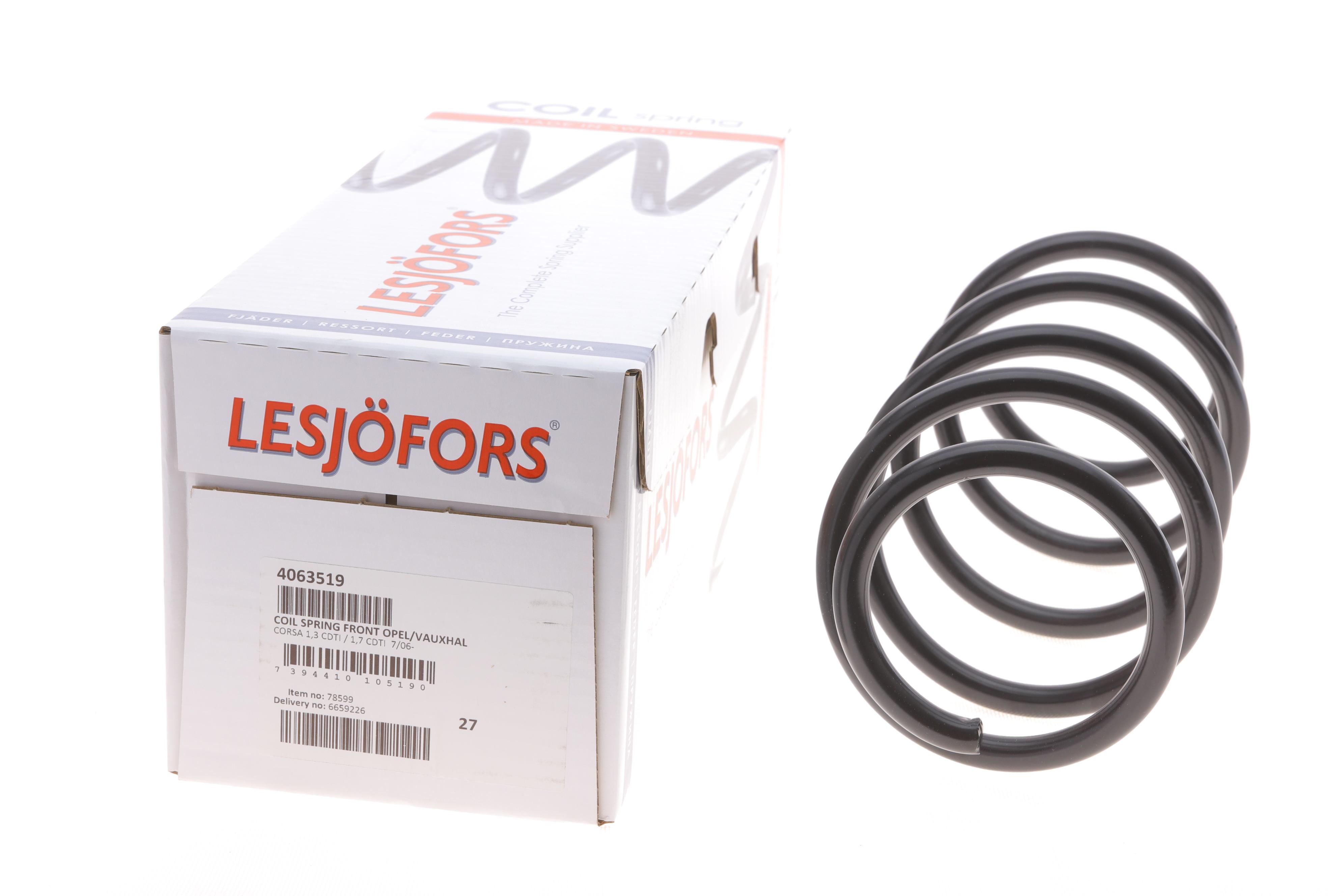 Пружина (передня) Opel Corsa D 1.3CDTI/1.7CDTI 06-14 (фургон/хетчбек) (без спорт.ход.ч)