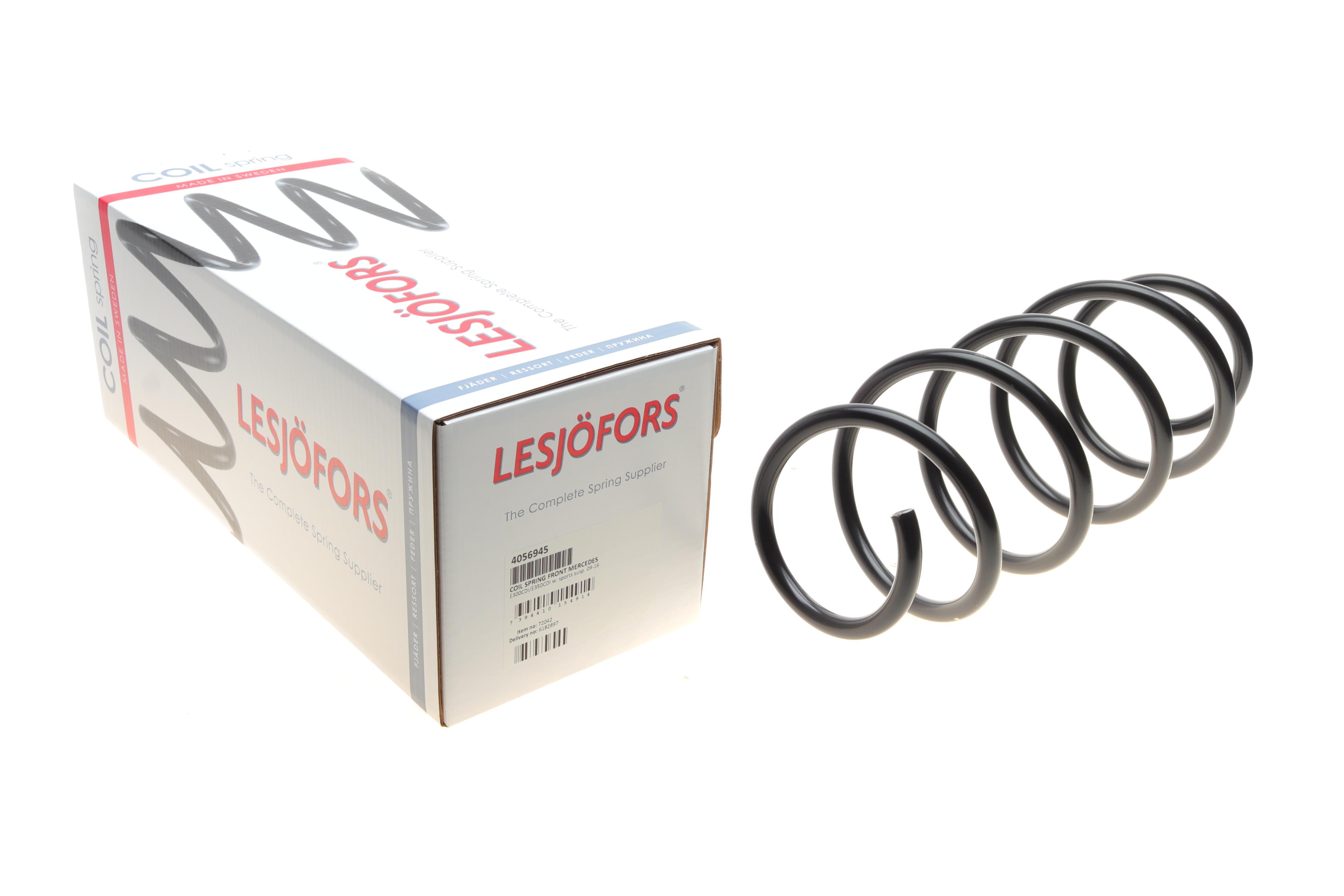 Пружина (передня) MB E-class (W212) E300CDI/E350CDI/BlueTEC 09-16 (седан/унив) (спорт.ход.ч.)