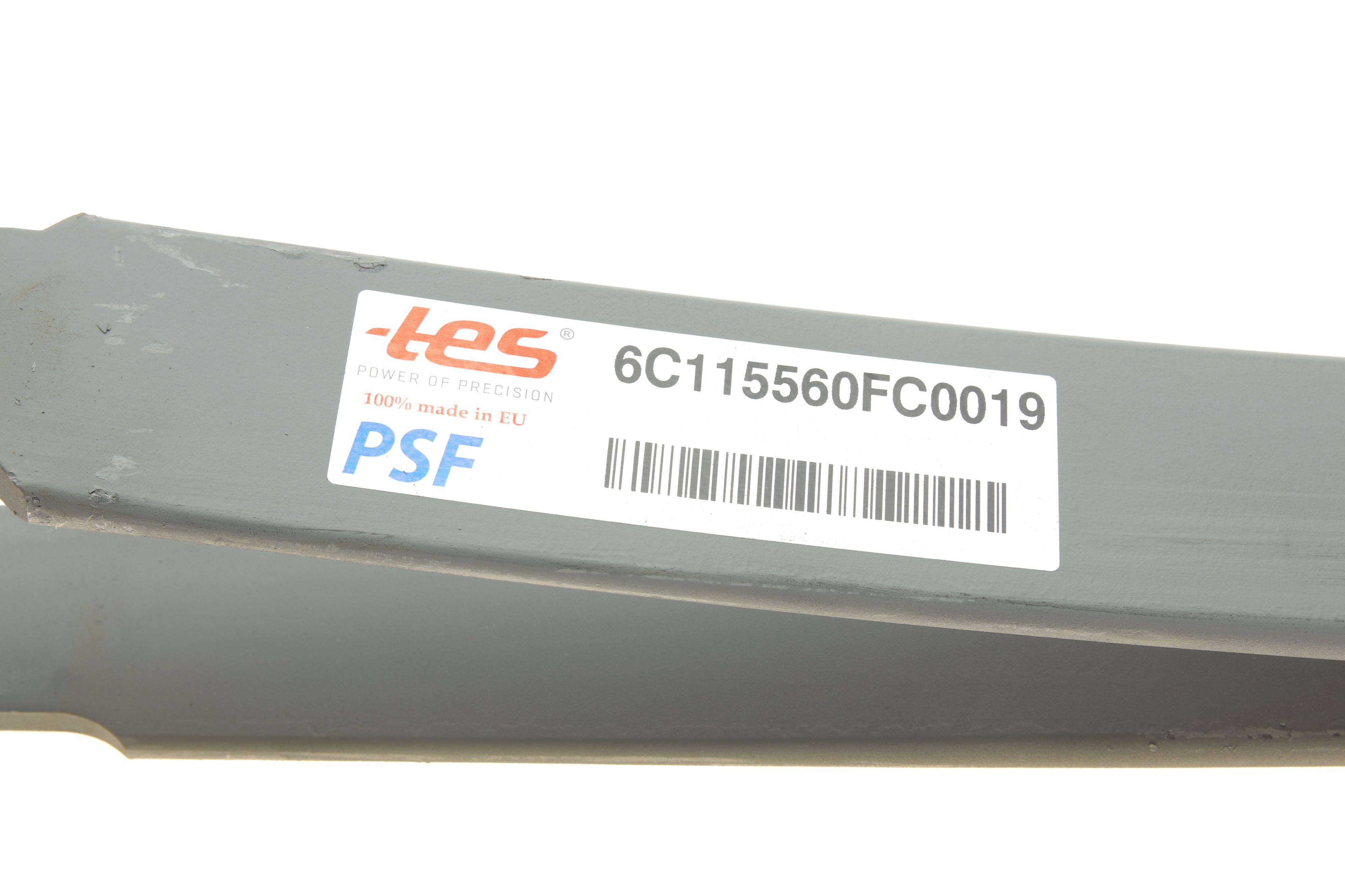 Ресора задня Ford Transit V347 06- (2-ох листова) (спарка) (76/694/674) 6C115560FC0019 ZT