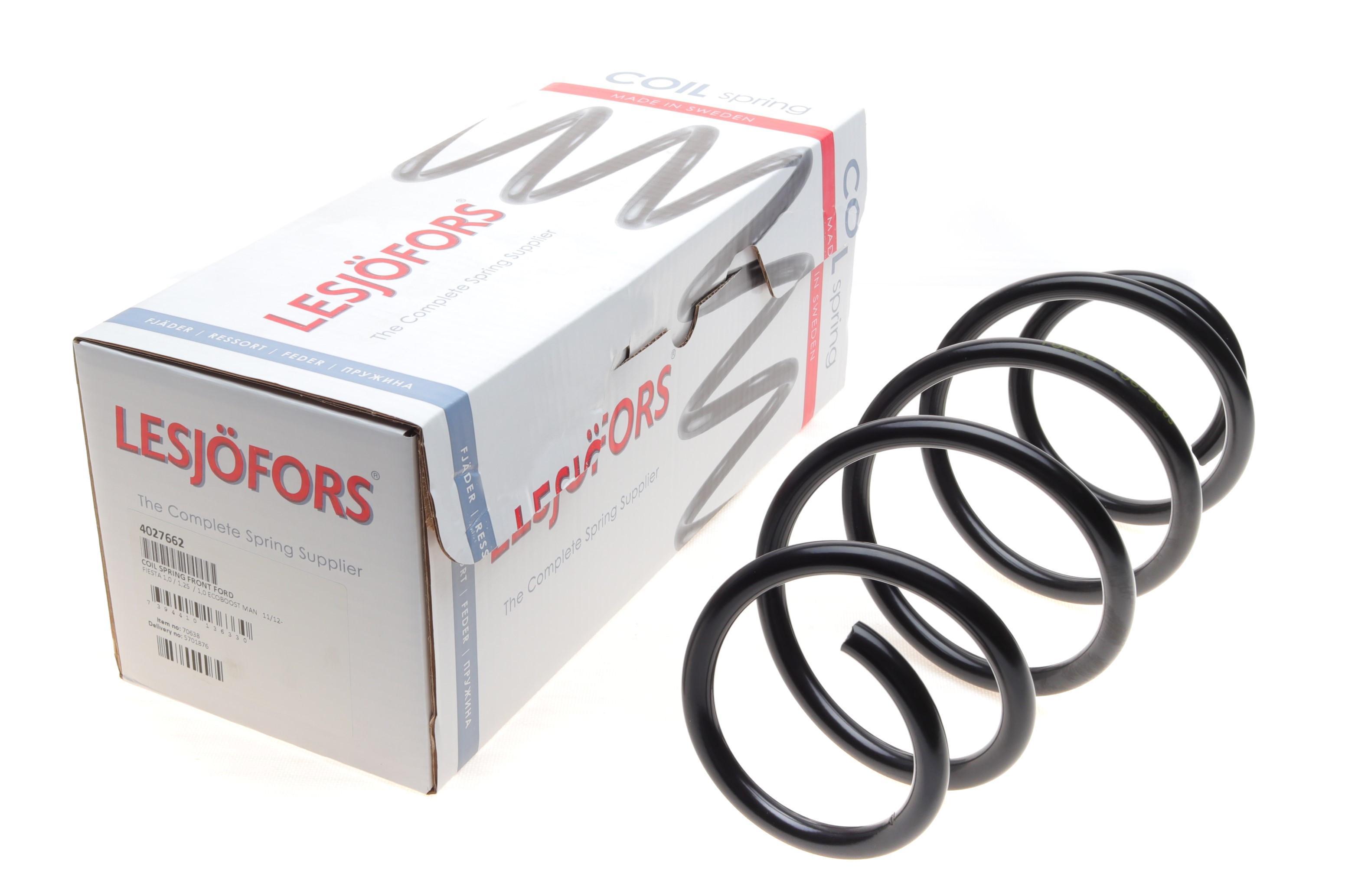 Пружина (передня) Ford Fiesta VI 1.0EcoBoost (МКПП)/1.0/1.25 12- (накл.зад.ч)/1.25 09- (фургон)