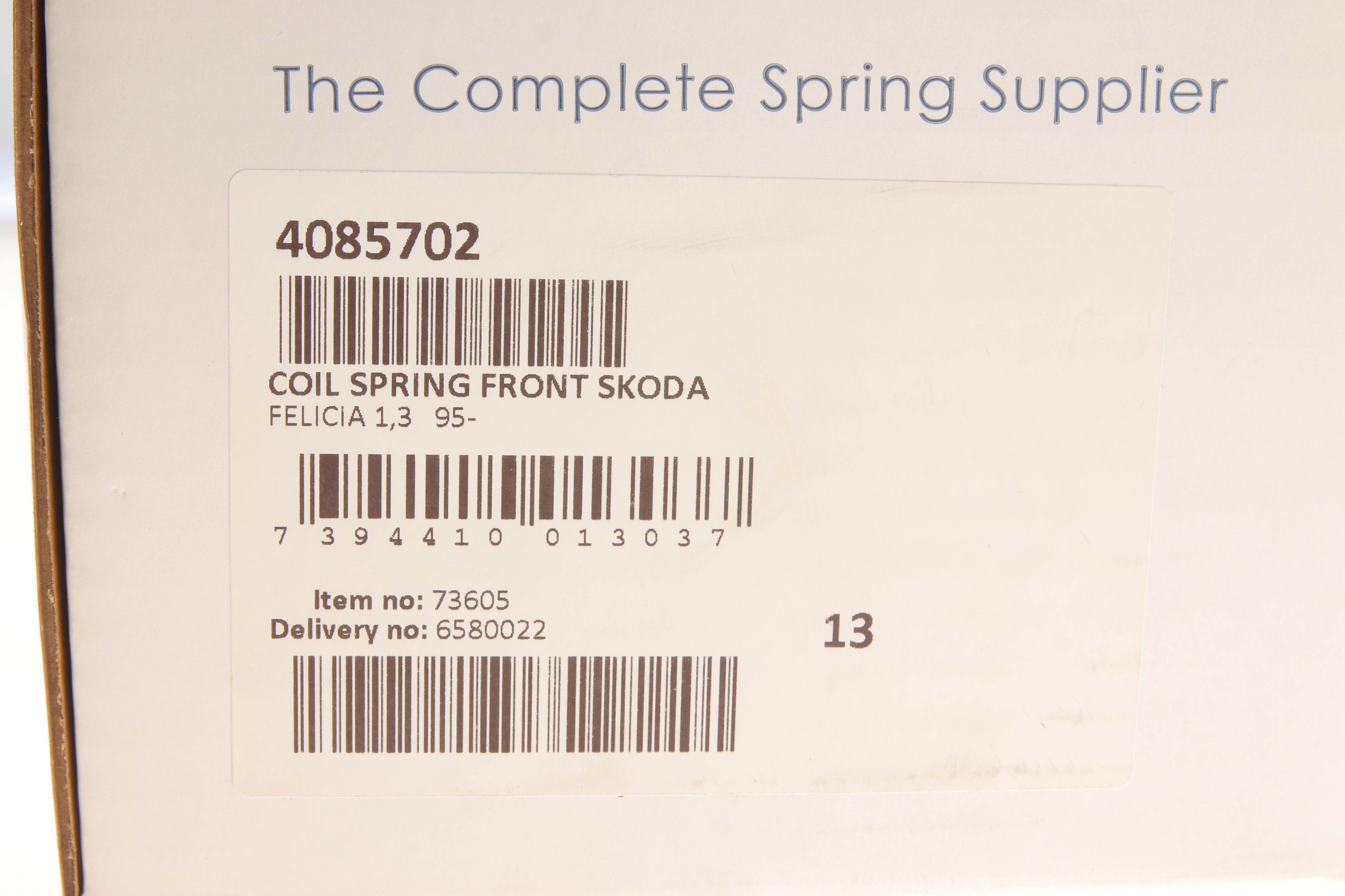 Пружина (передня) Skoda Felicia 1.3 94-01 (універсал/хетчбек)