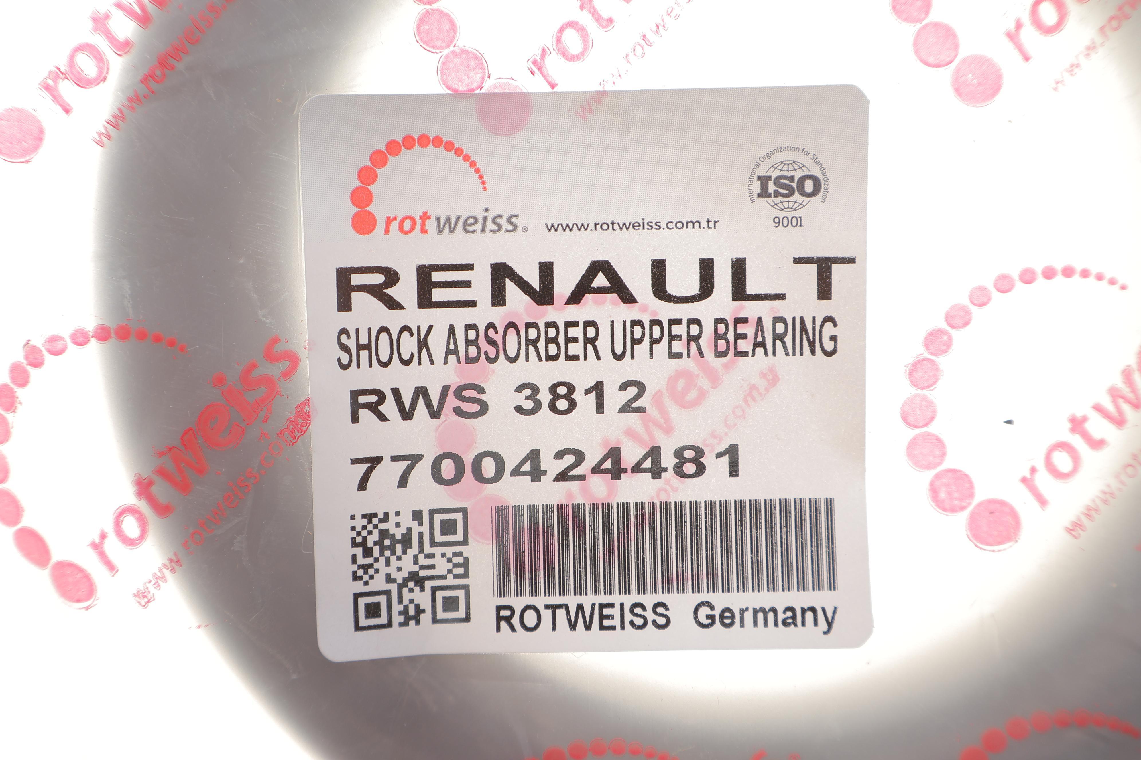 Підшипник амортизатора опорний Renault Espace/Laguna 01-