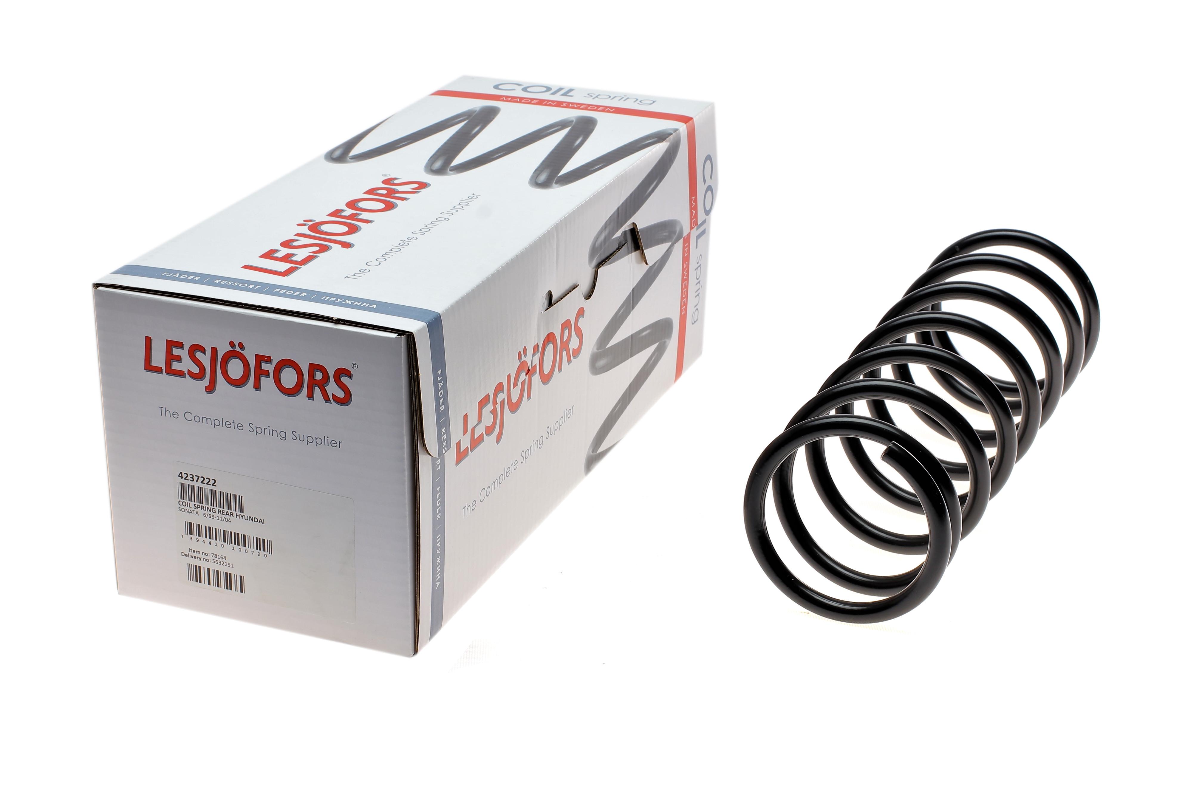 Пружина (задня) Hyundai Sonata IV 2.0 16V/2.4 16V/2.5 V6 24V/2.7 V6 98-04 (седан)