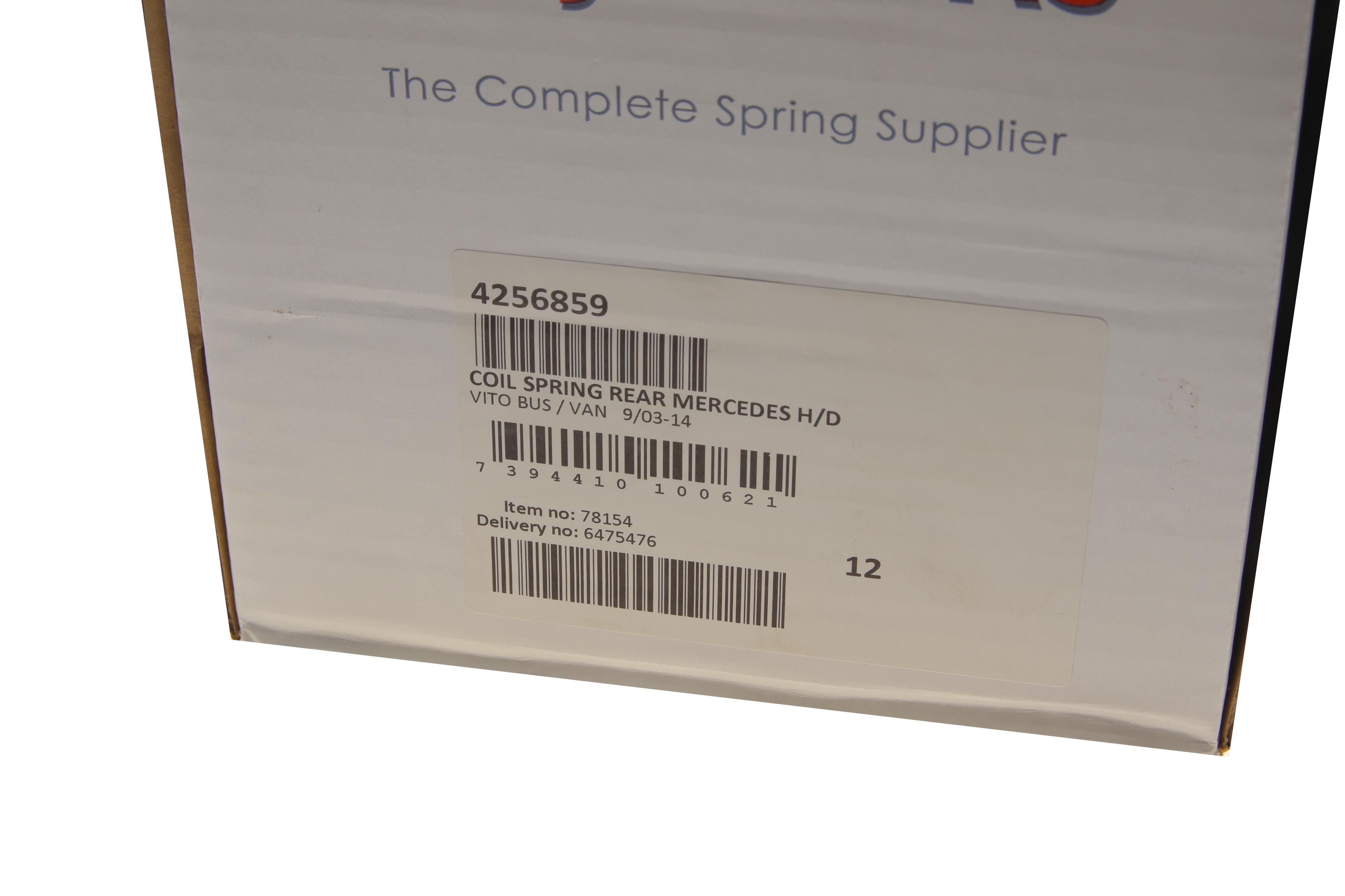 Пружина (задня) MB Vito (W639) 2.0-3.7D 03- (фургон/автобус/вен) (без спорт.ход.ч.) (з пост.діам.) (