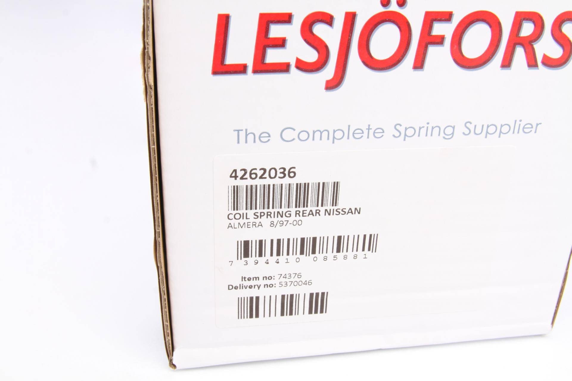 Пружина (задня) Nissan Almera I 2.0D 97-00 (седан/нах.зад.частина)