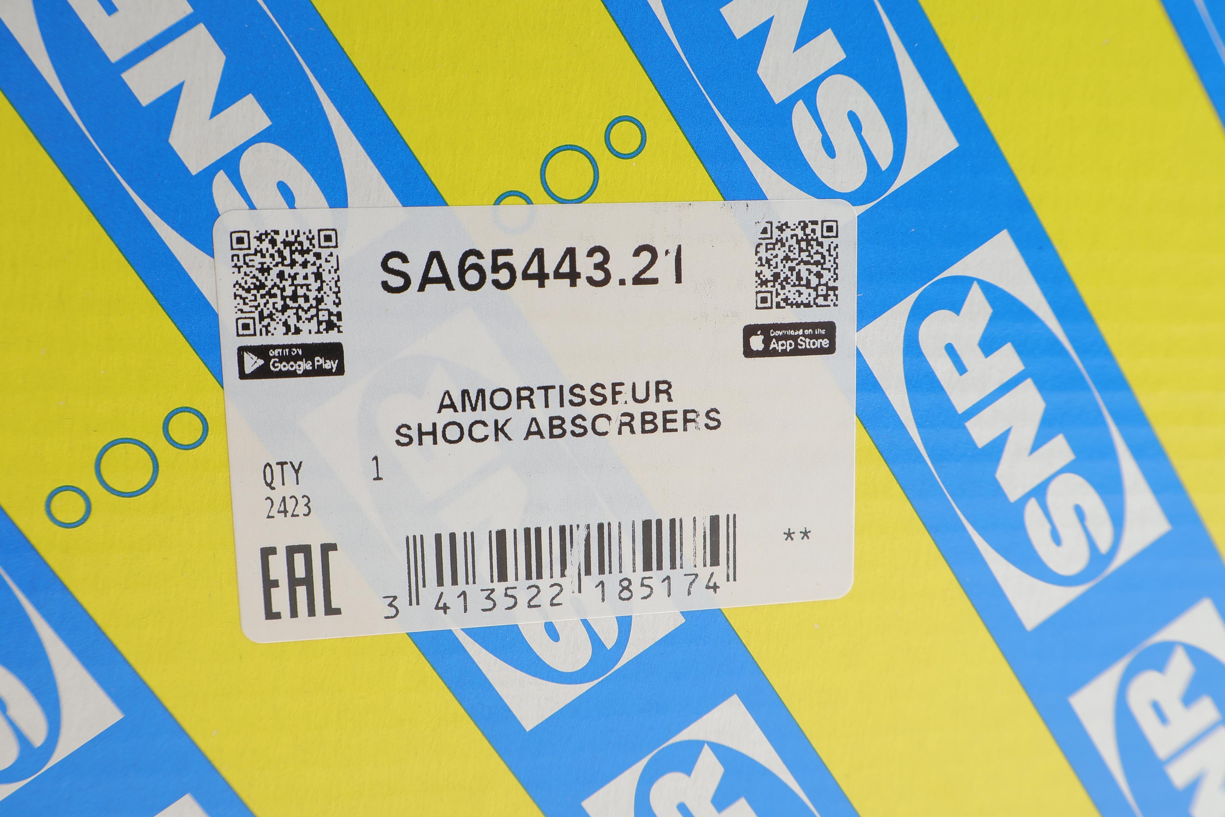 Амортизатор (передній) VW Caddy III 2.0EcoFuel 06-/Caddy IV 1.0-1.4TSI/1.6/2.0TDI 15-