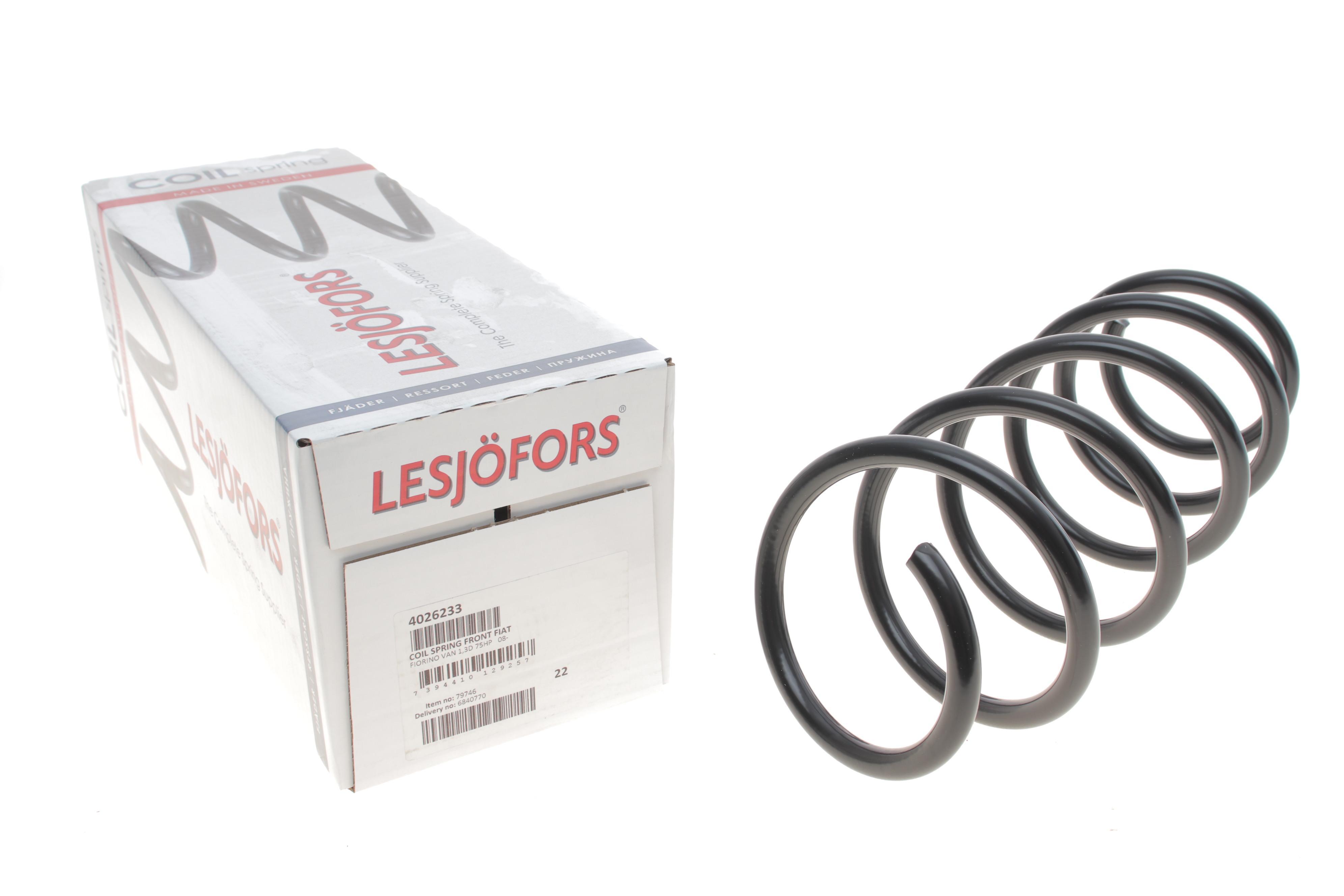 Пружина (передня) Fiat Fiorino 1.3D Multijet 07- (фургон)