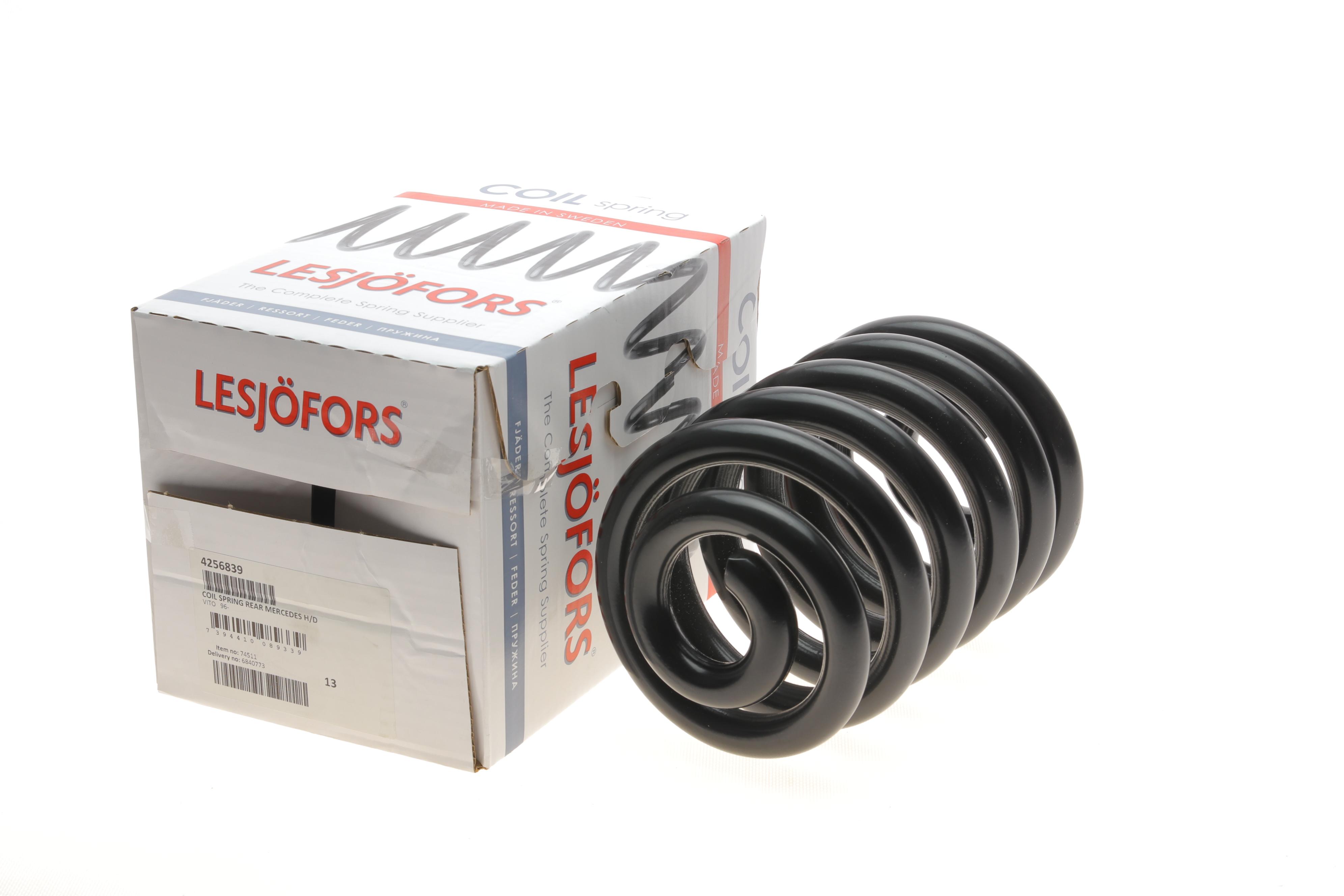 Пружина (задня) MB Vito (W638) 2.0-2.3D 96-03 (фургон/автобус) (з пост.діам.) (№ шасі від 021235-) (HD)