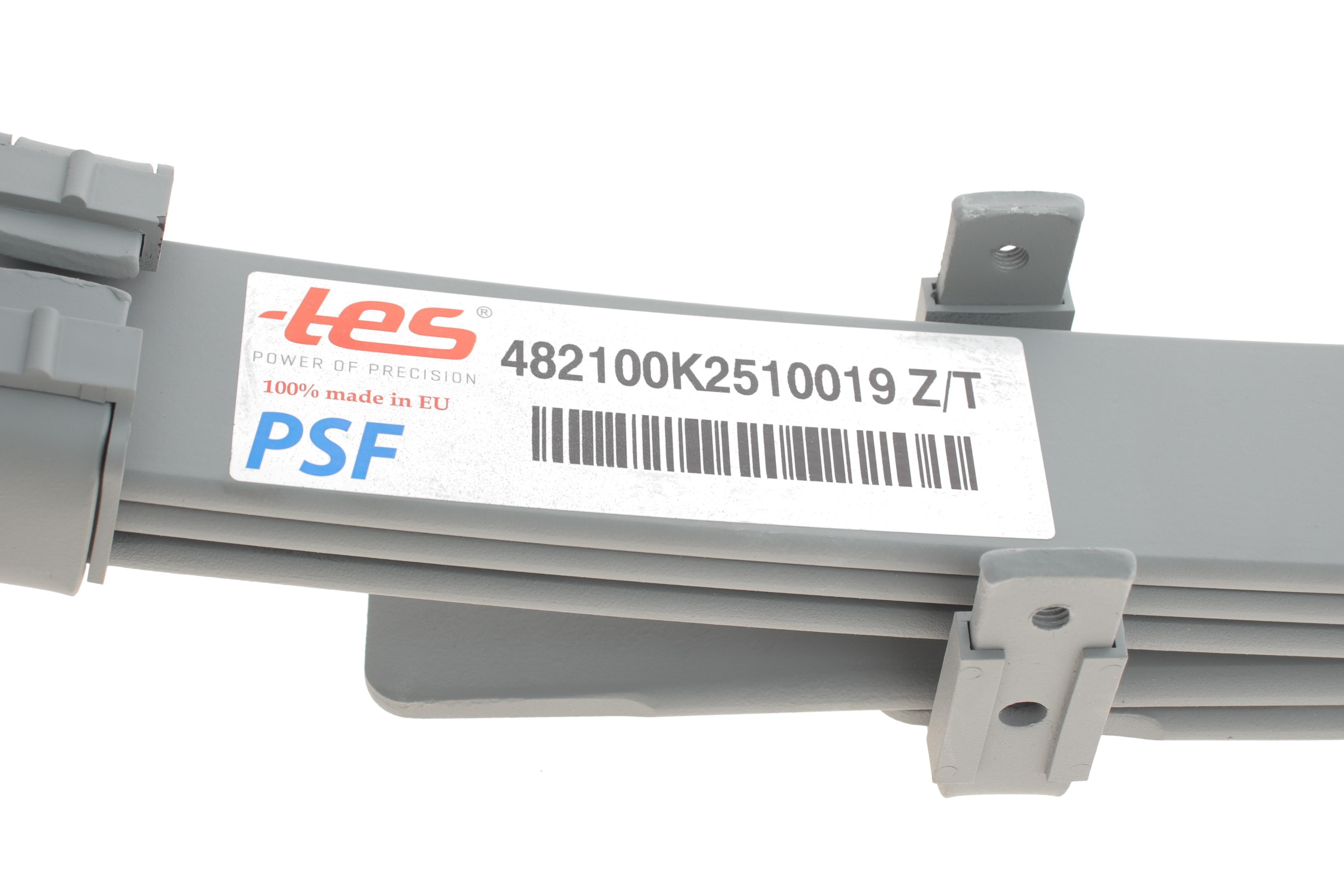 Ресора задня Toyota Hilux 2.5/3.0D 05-15 (60/610/695) (3/8+2/11) (комплект 5 листів)