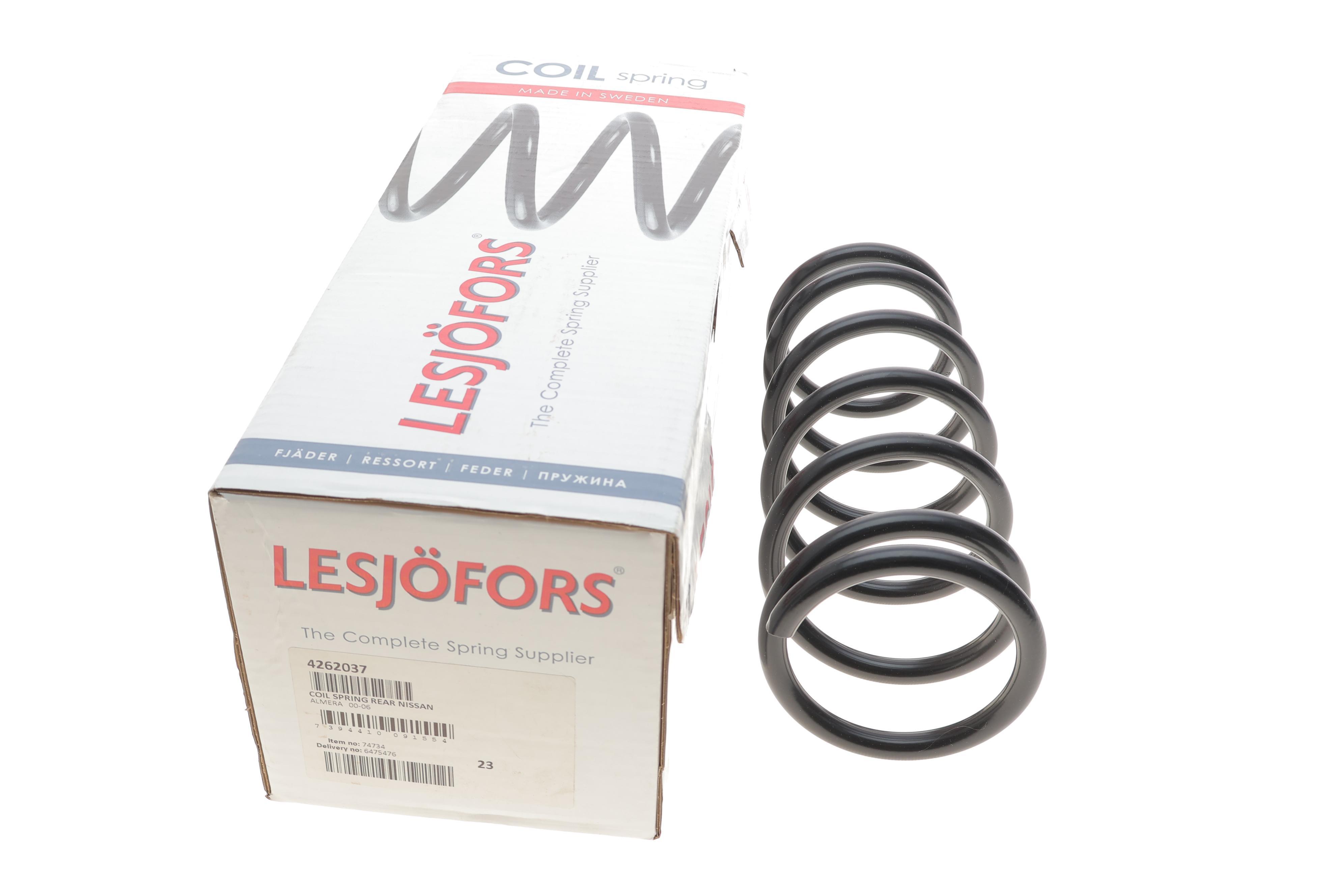 Пружина (задня) Nissan Almera II 1.5/dCi/1.8/2.2Di/dCi 00-06 (седан/нах.зад.частина)