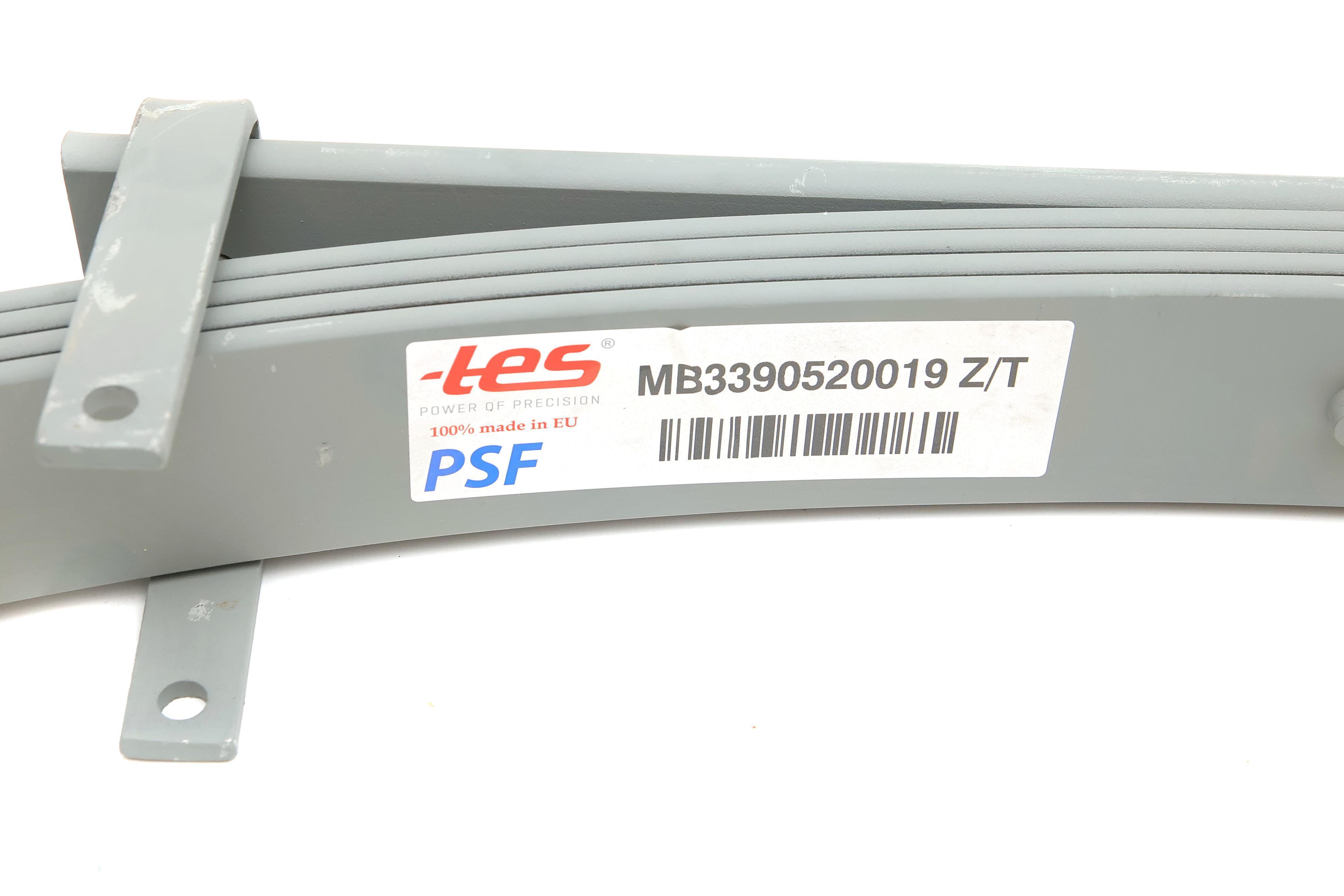 Ресора задня Mitsubishi Pajero 2.3/2.5D/2.6 82-90 (к-кт 5 листів) (70/520/685)