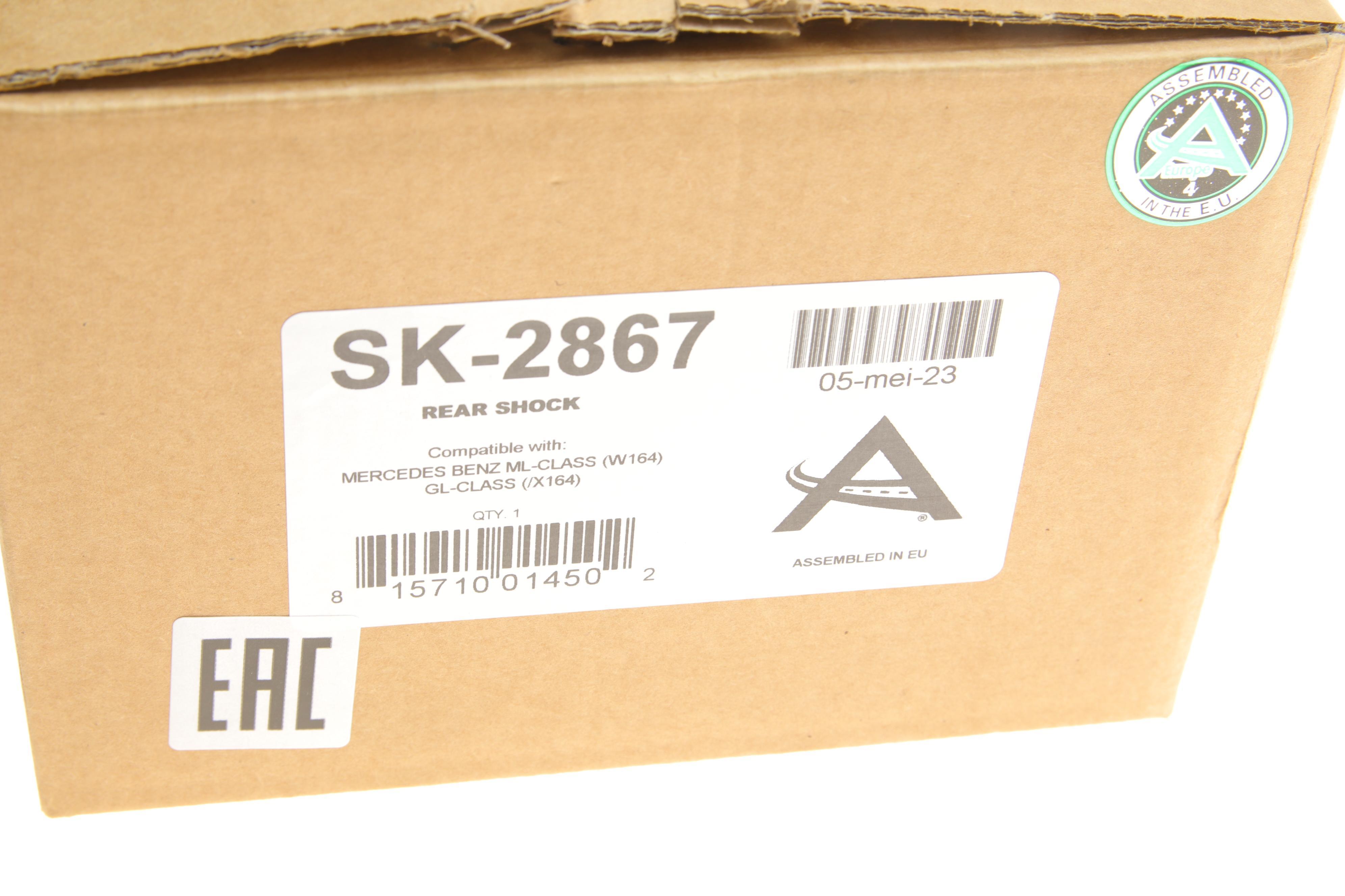 Амортизатор (задній) MB GL-class (X164)/M-class (W164) 05-12 (пневмо)