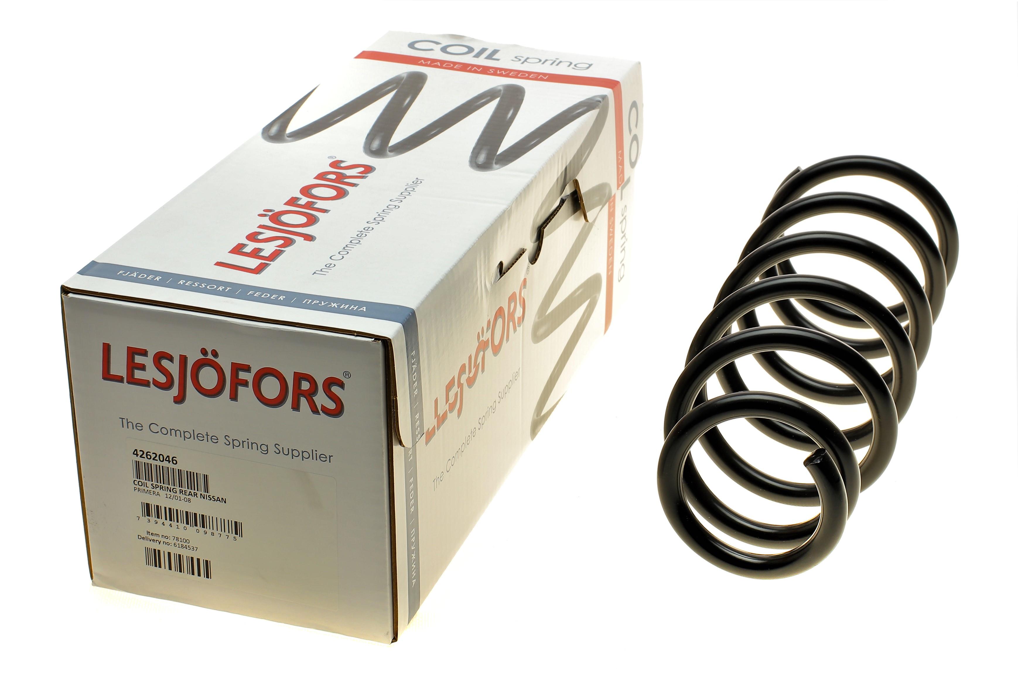 Пружина (задня) Nissan Primera 1.6/1.8/1.9dCi/2.0/2.2Di/dCi 02- (седан/нах.зад.частина)