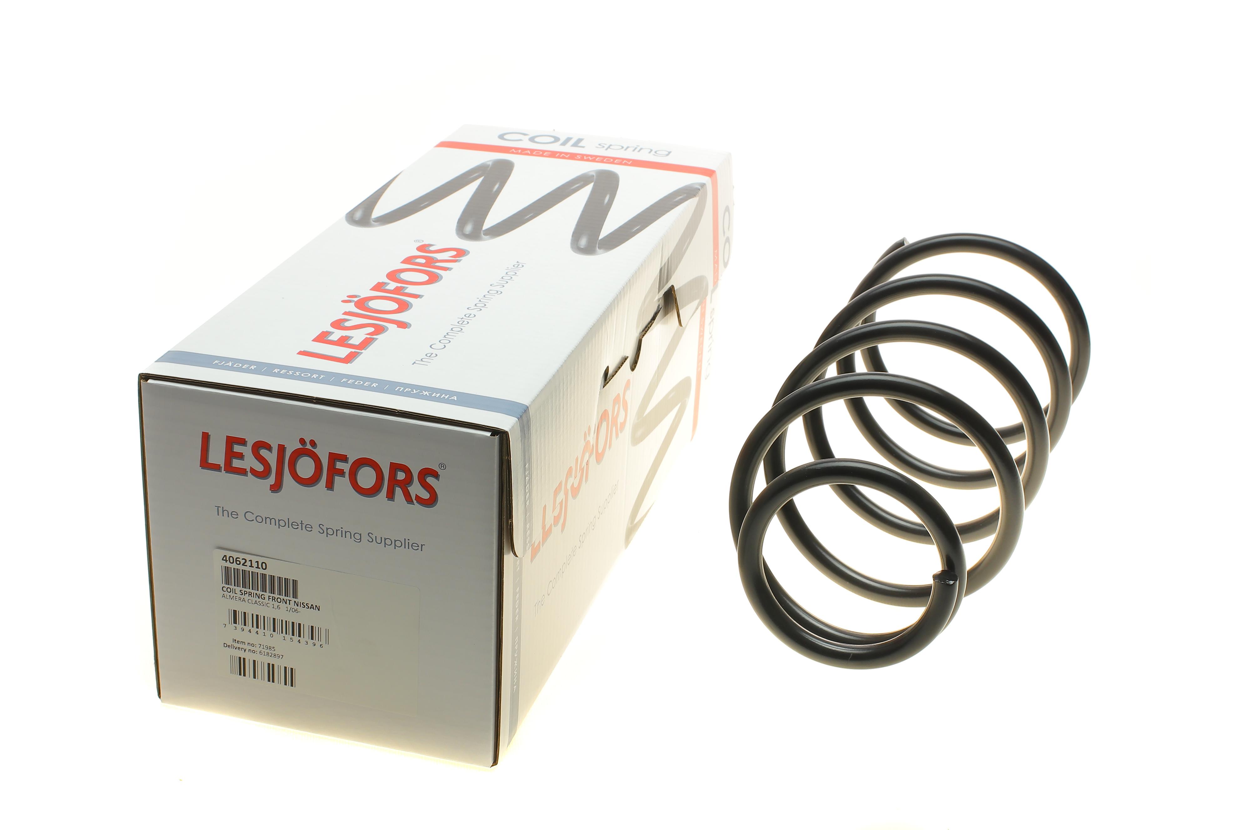 Пружина (передня) Nissan Almera 1.6 16V 06- (седан)