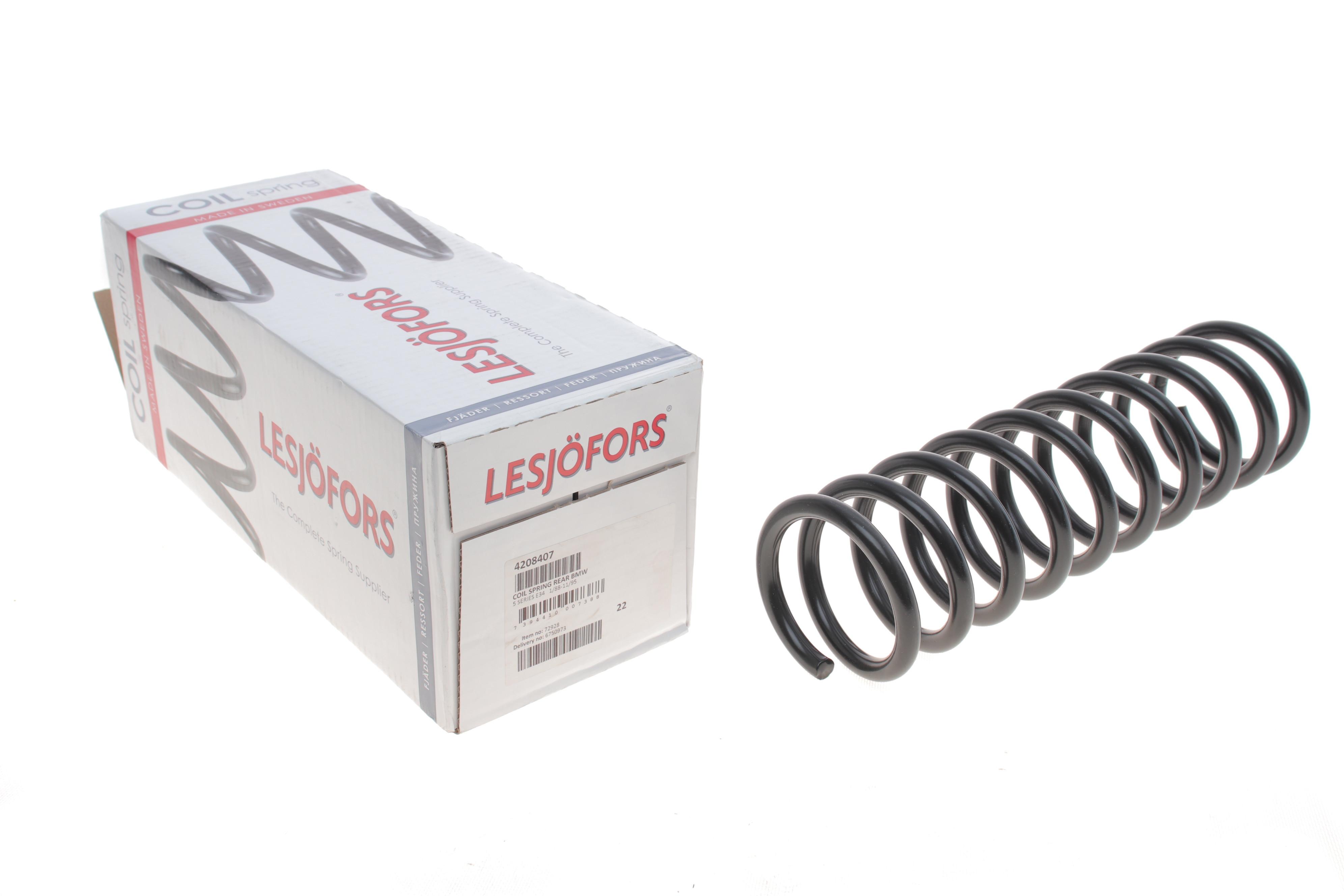 Пружина (задня) BMW 5 (E34) 518i/520i/525i/24V 87-95 (седан) (без с-ми регул.дор.просвіту)