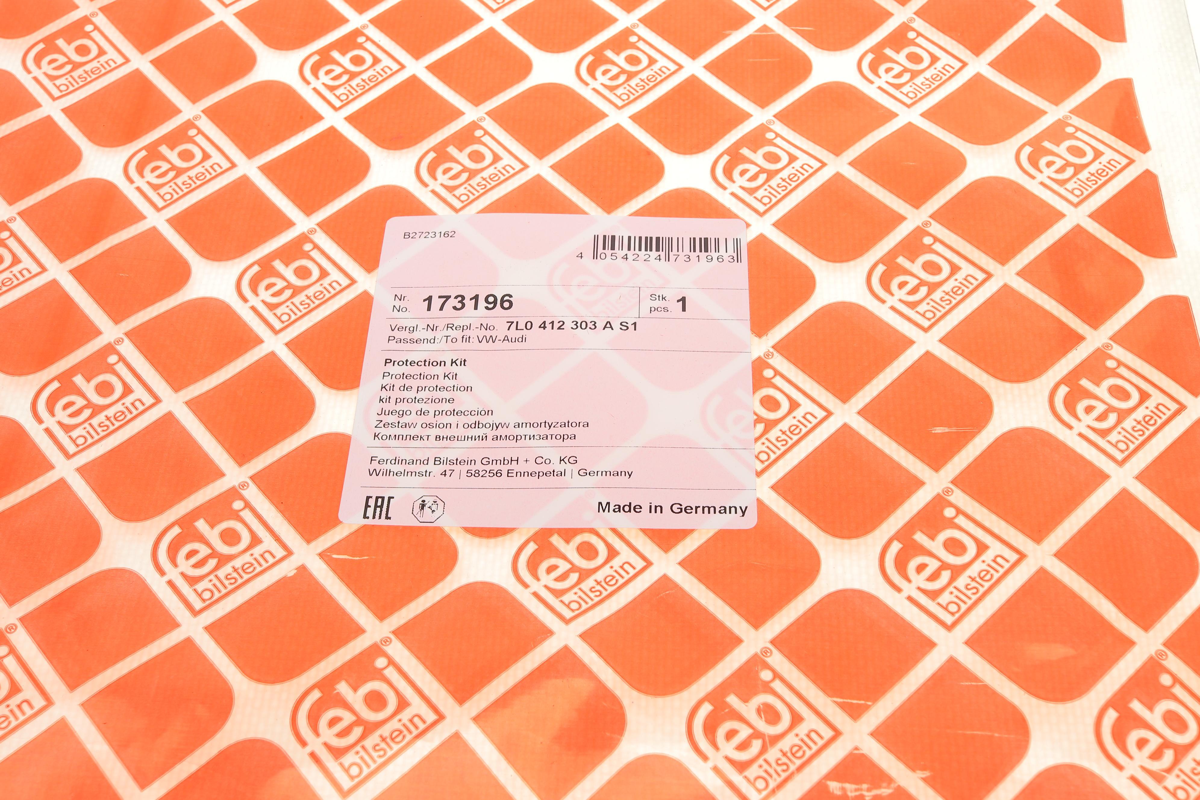 Пильник + відбійник амортизатора (переднього) Audi Q7 06-15/VW Touareg 02-14 (к-кт 2шт)