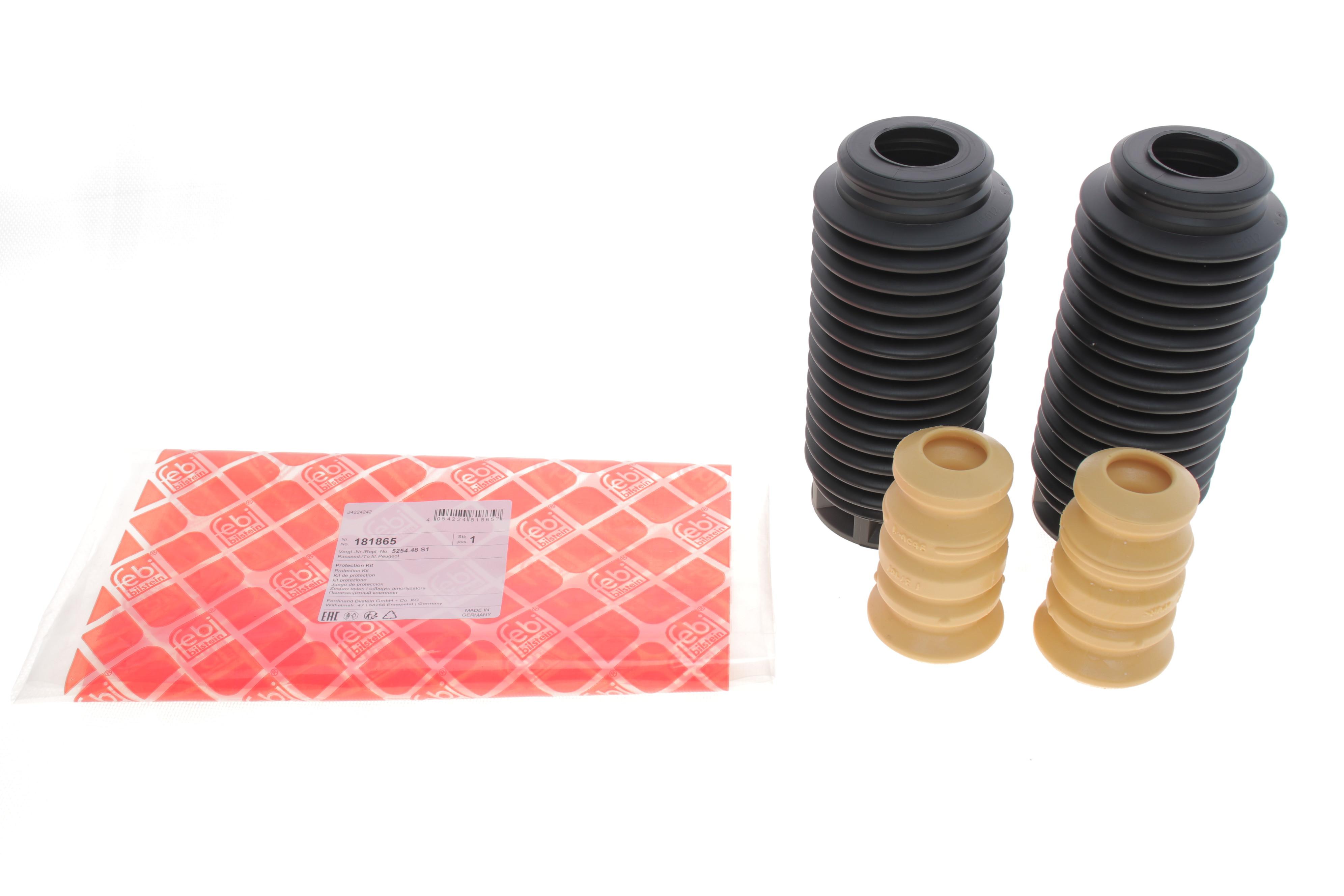 Пильник + відбійник амортизатора (переднього) Peugeot 207 06-13  (к-кт 2шт)