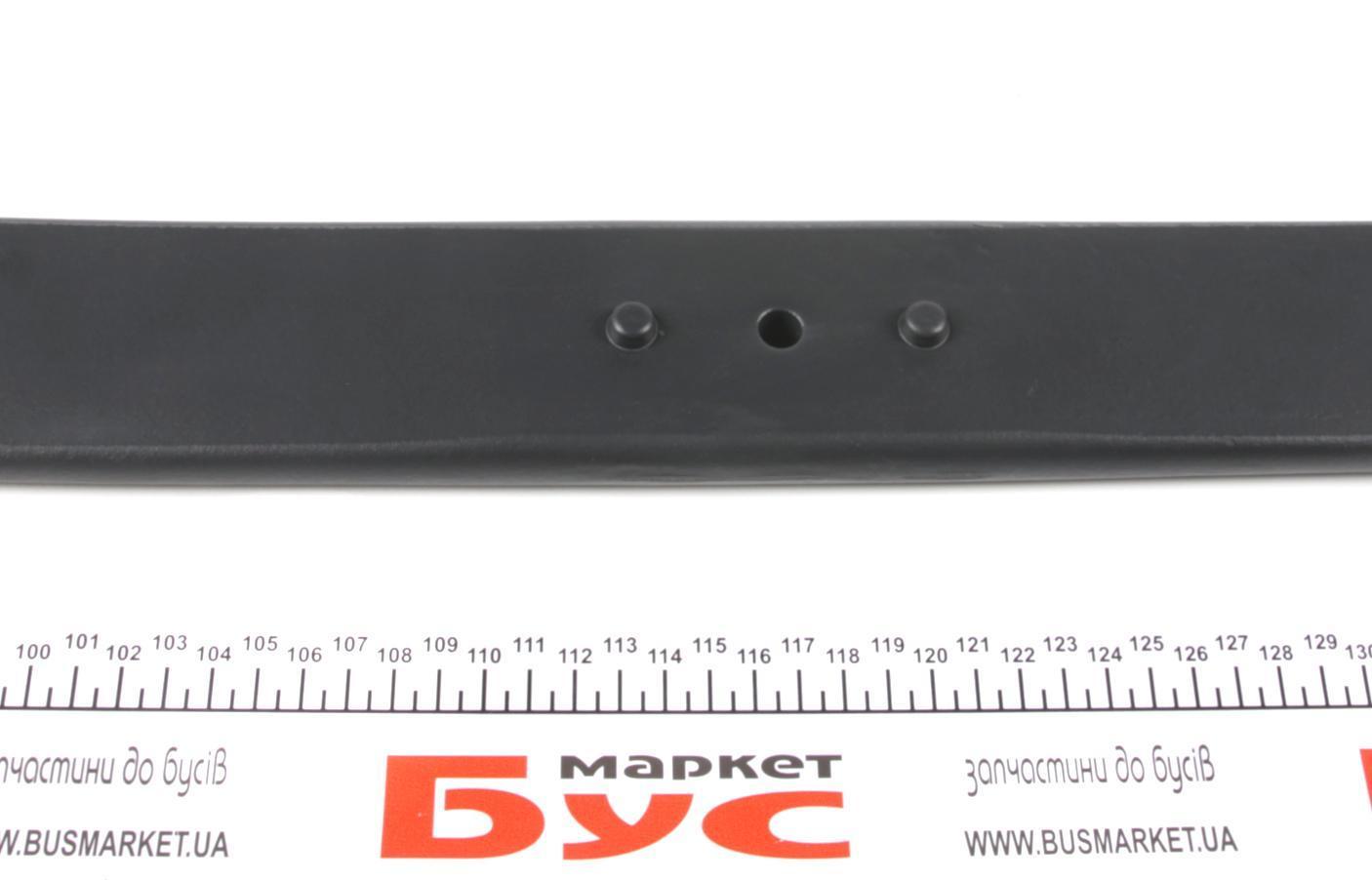 Ресора задня підкорінна MB Sprinter 408-416/VW LT 46 (70x655x665) 19mm (з гумкою)