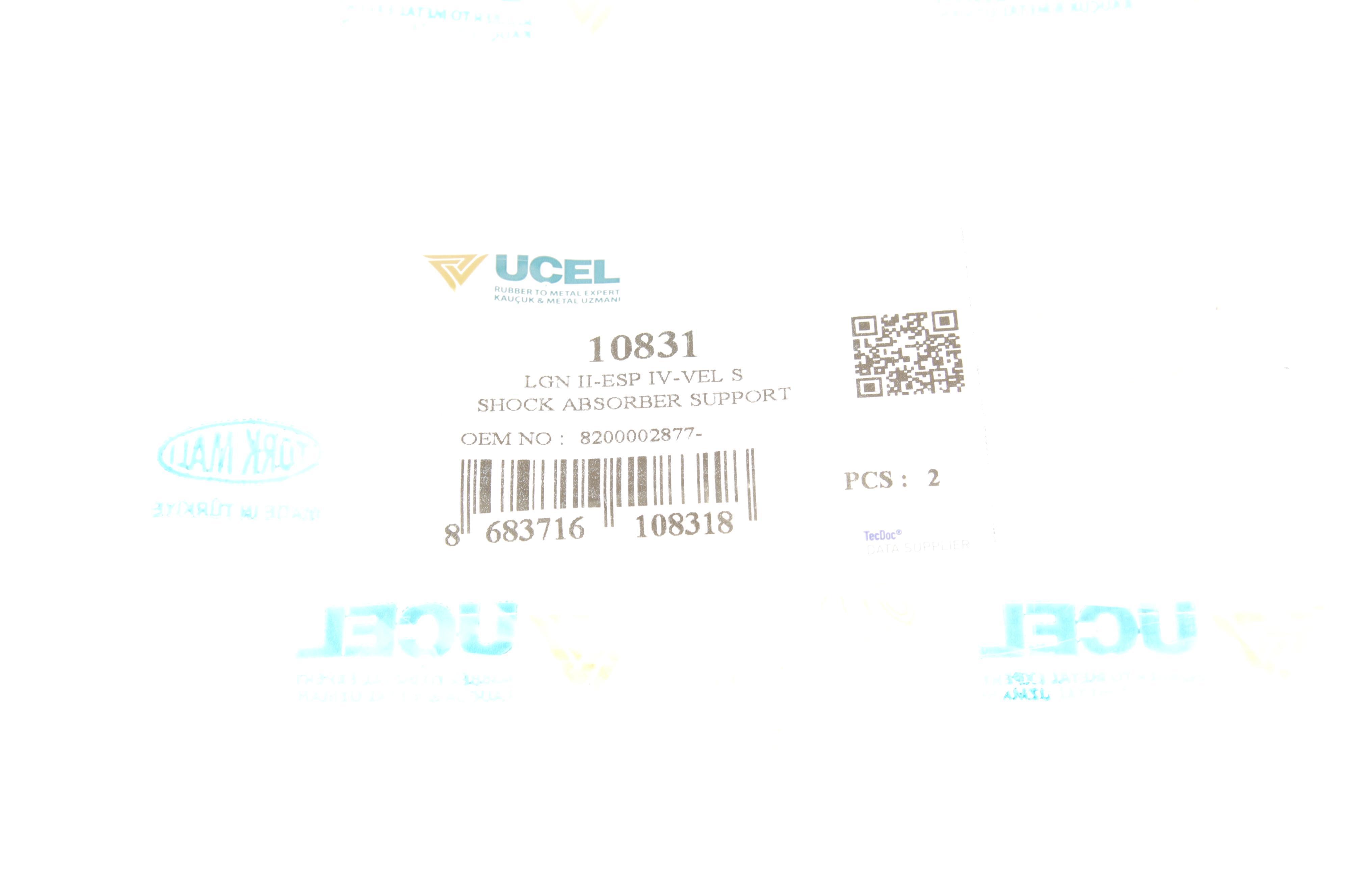 Подушка амортизатора (переднього) Renault Espace IV 1.9/2.0/3.0 dCi 02-