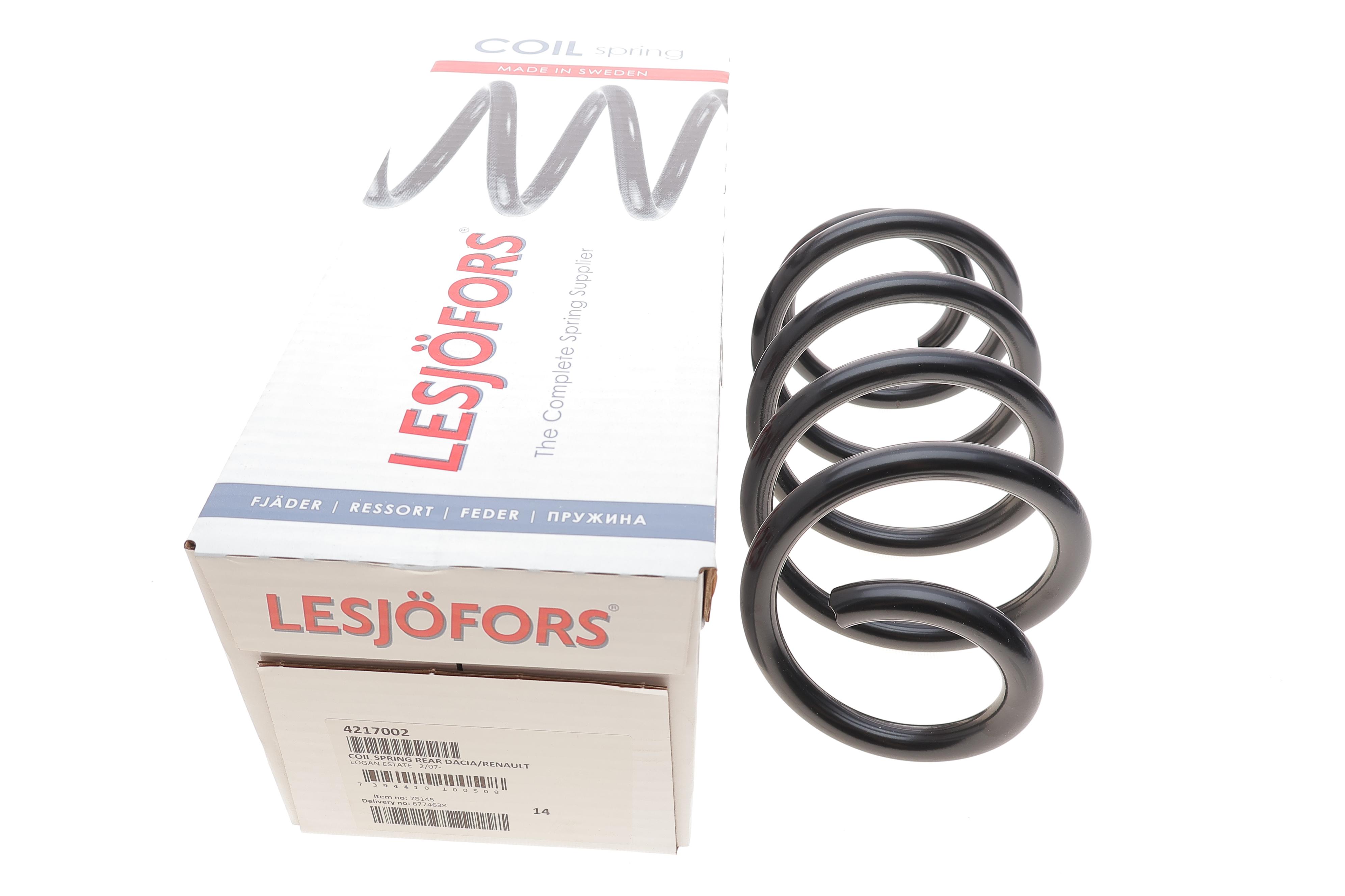 Пружина (задня) Dacia Logan MCV/Express 1.4//1.5dCi/1.6/16V/BiFuel/MPI 07- (фургон/універсал)