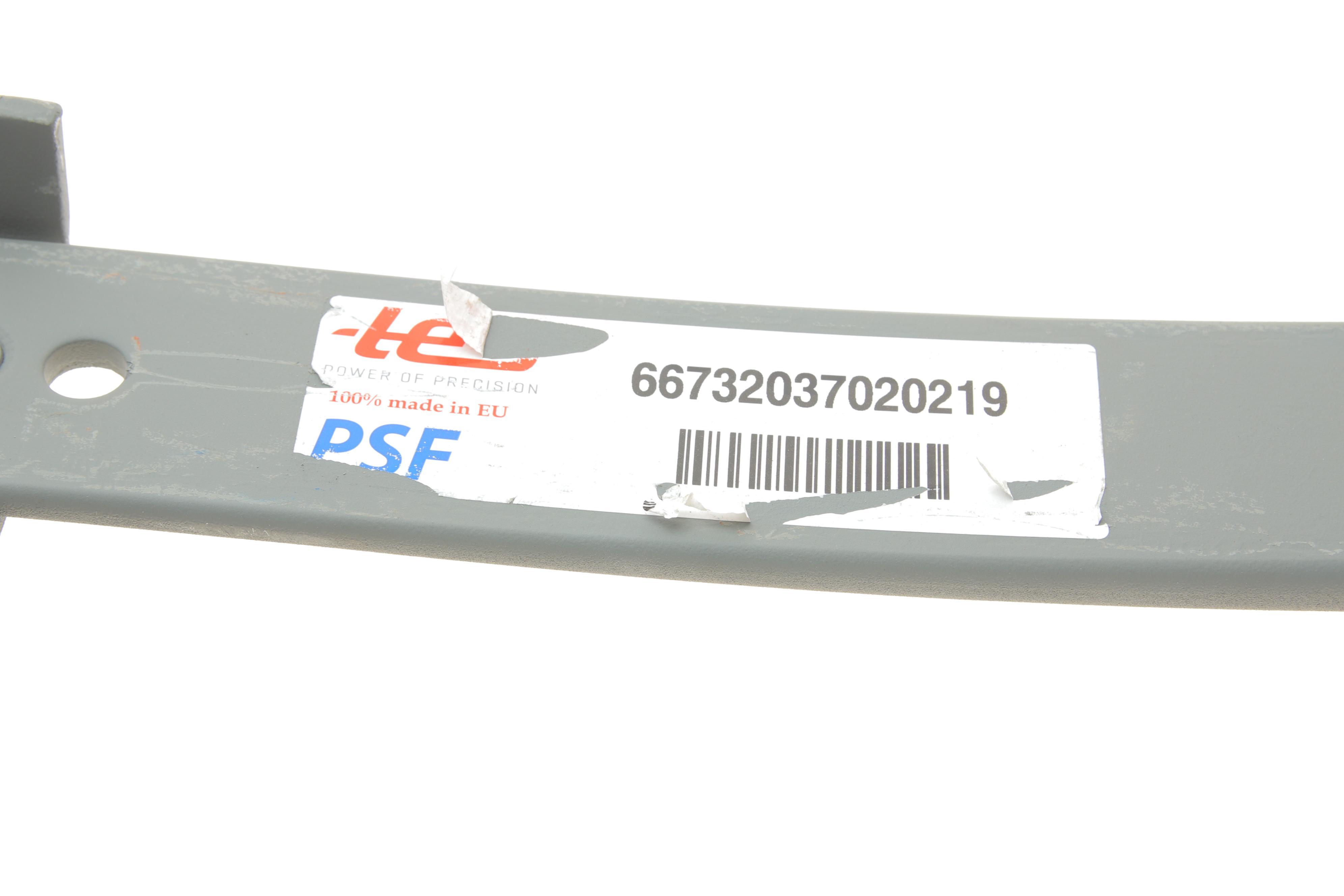 Ресора передня підкорінна MB Vario 612D-815D 96-13 (70/660/890) 19мм