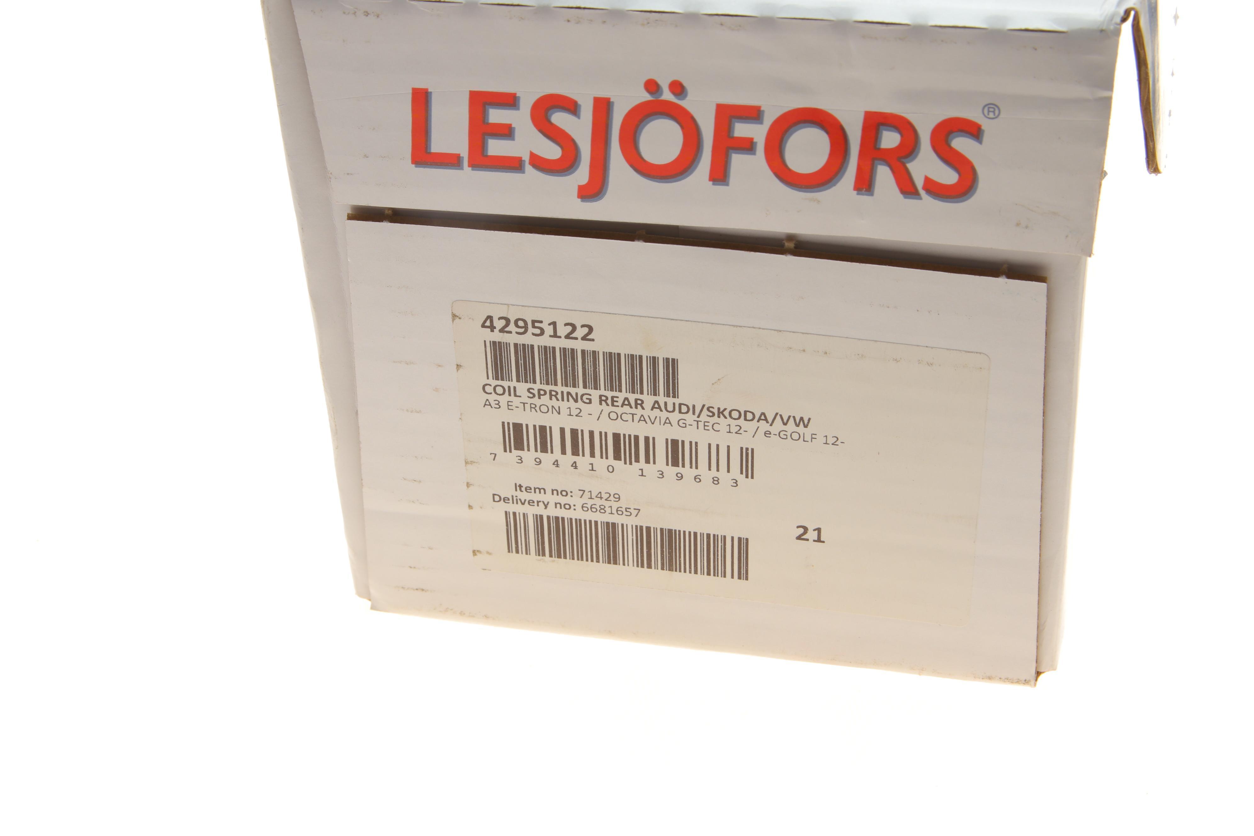 Пружина (задня) VW Golf VII e-Golf 14-21 (хетчб.)/Skoda Octavia 1.4TSI 12-17 (унив.)(без спорт.х.ч)