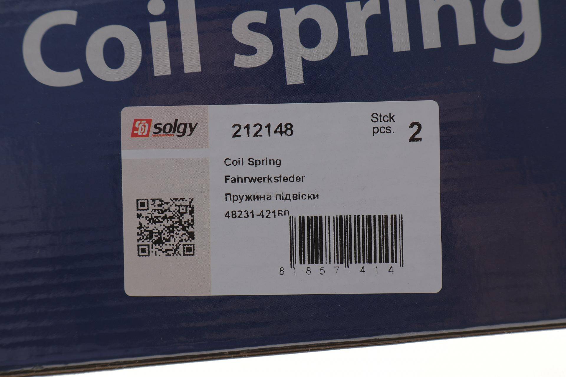 Пружина (задня) Toyota Rav 4 III 2.0 4WD/2.2 D 4WD 05-13