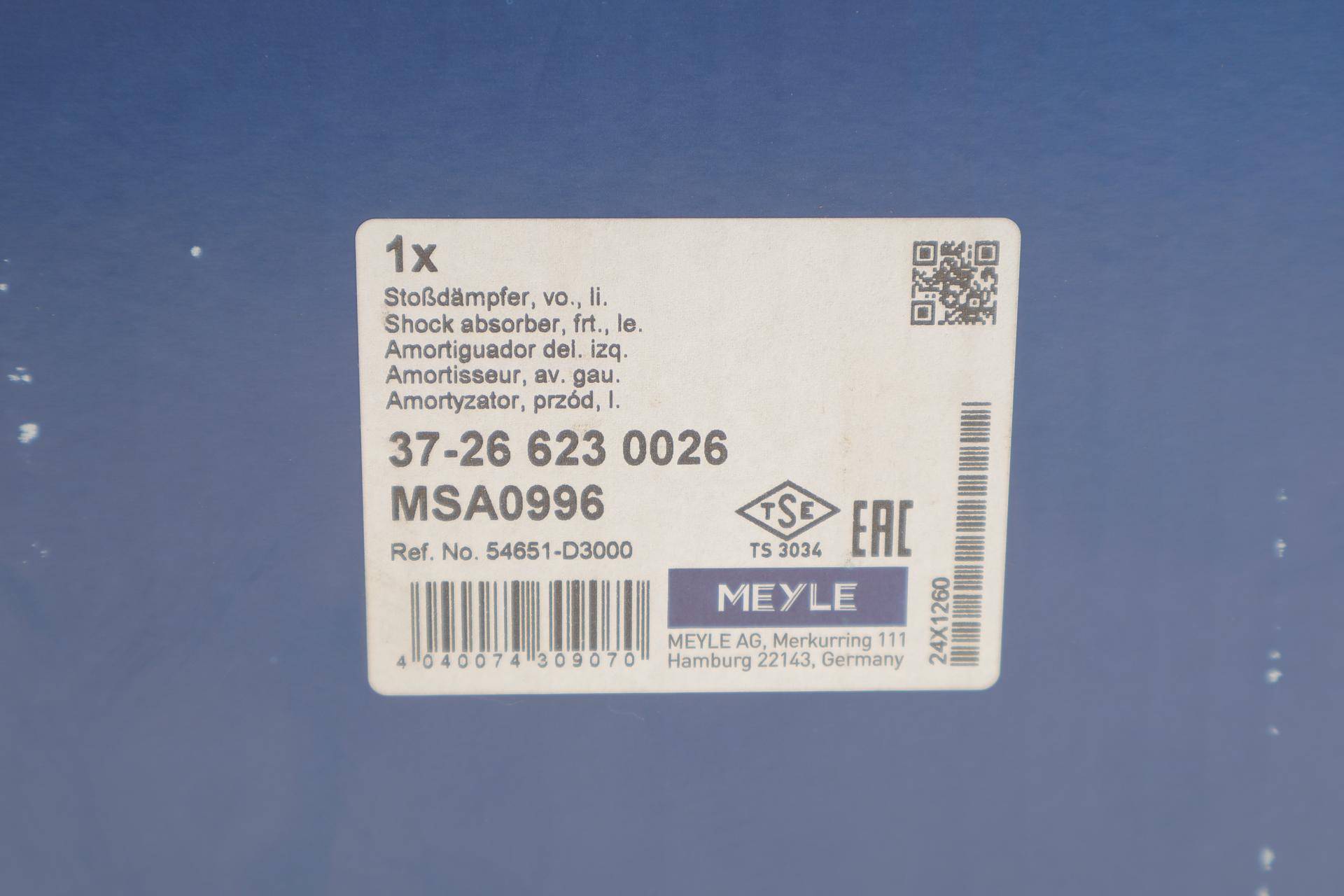 Амортизатор (передній) Hyundai Tucson/Kia Sportage 15- (L)