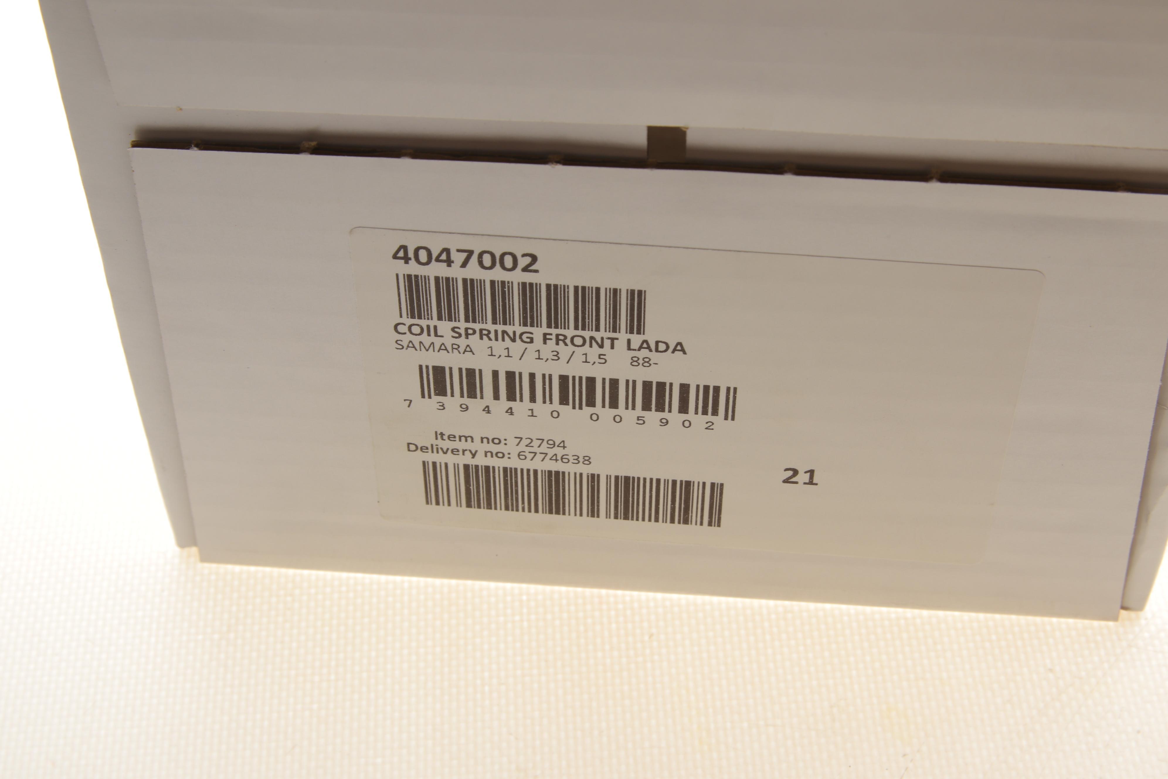 Пружина (передня) Lada Samara 1.1/1.3/1.5 86-13 (хетчбек/седан)