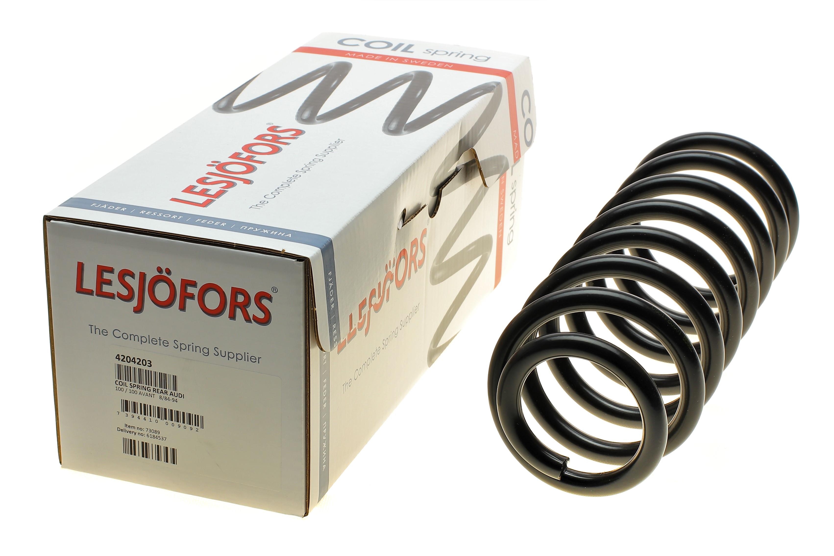 Пружина (задня) Audi 100 1.8-2.6/2.0D/E/TD/2.4D/2.5TDI/2.8E 82-94 (седан/універсал)