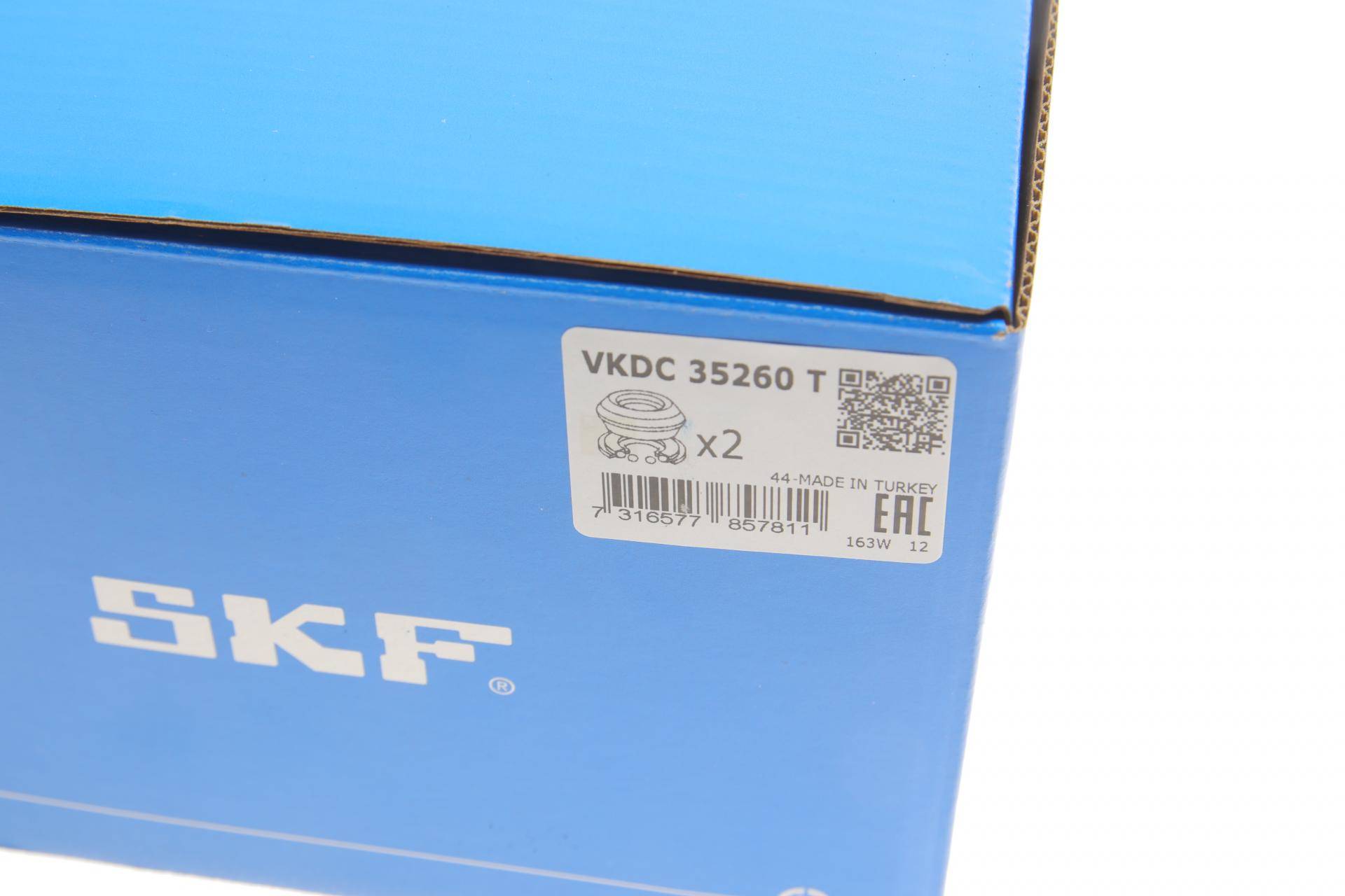 Подушка амортизатора (переднього) 2шт + підшипник 2шт Fiat Doblo 1.3D-2.0D 10-