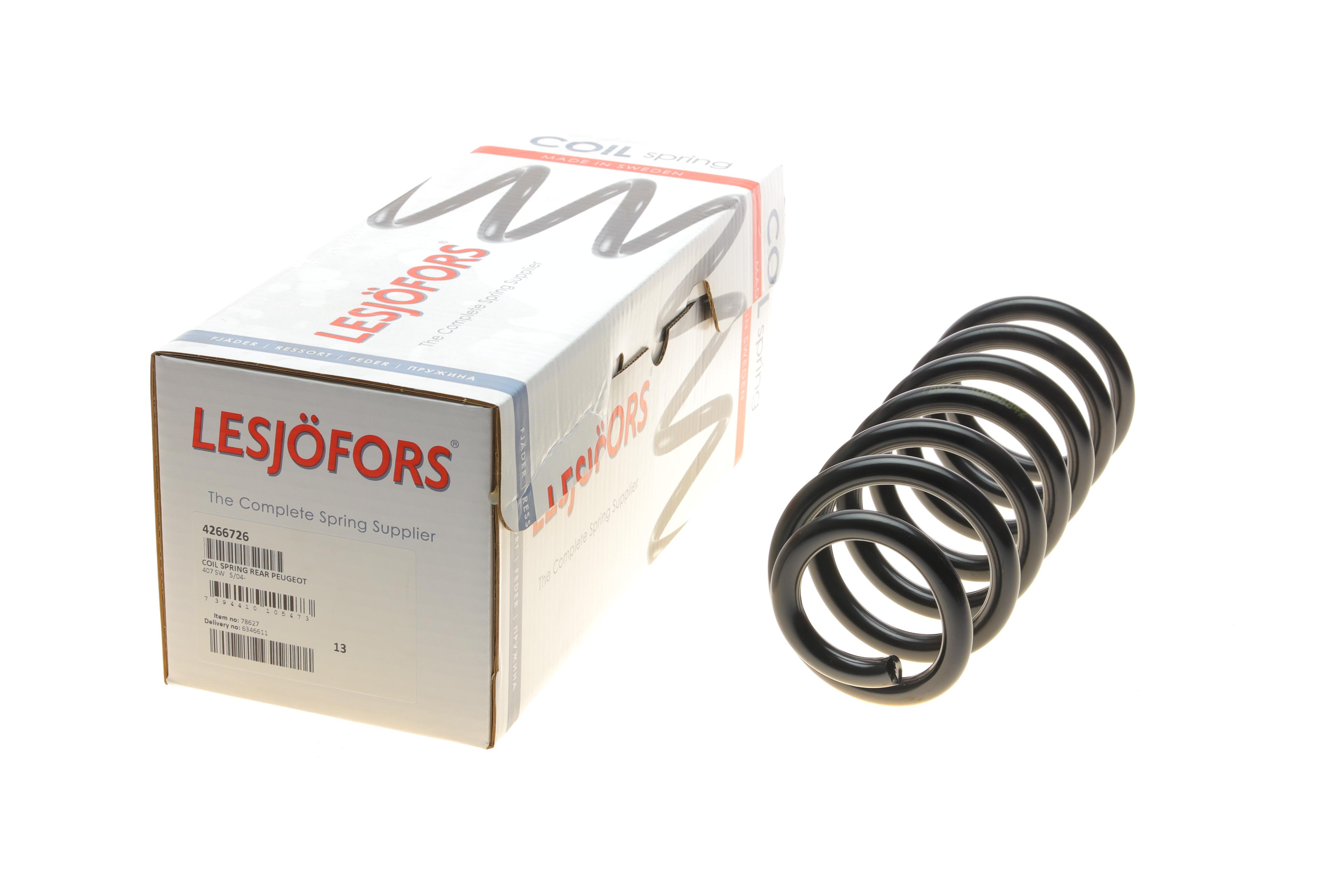 Пружина (задня) Peugeot 407 1.6-2.2 HDi/1.8-2.2 16V 04-10 (універсал)