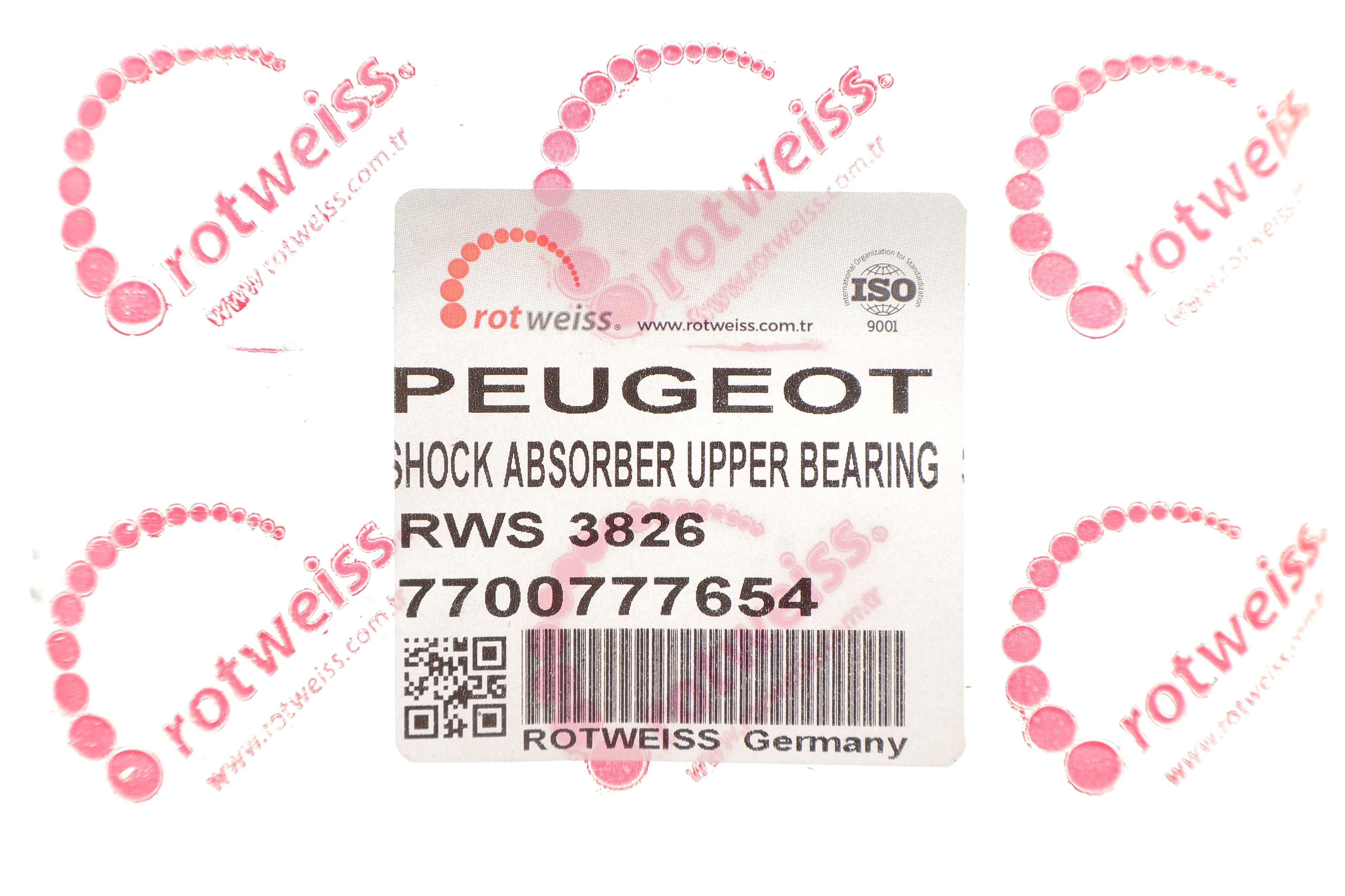 Підшипник амортизатора (переднього) опорний Renault Megane I 96-03