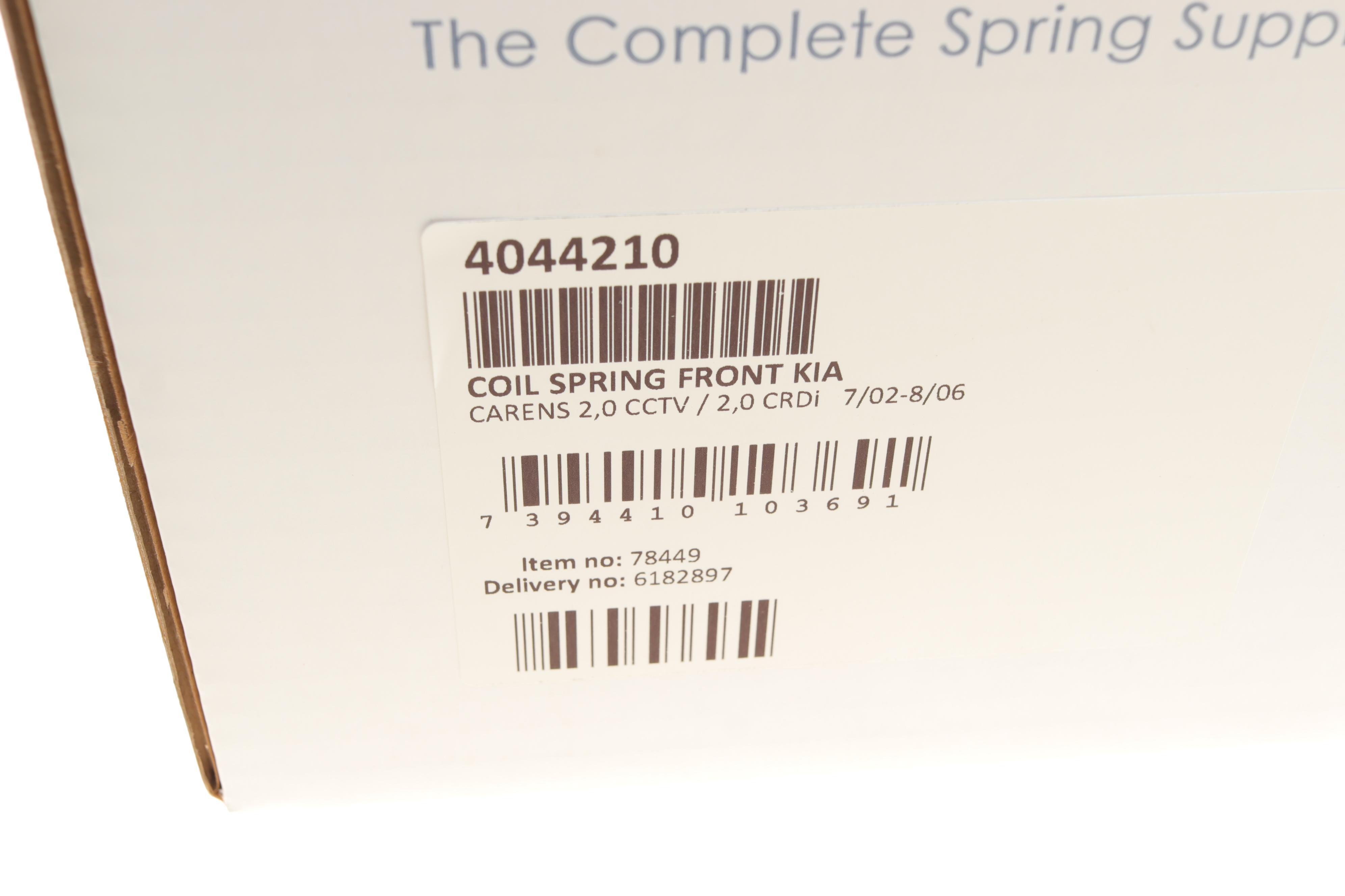 Пружина (передня) Kia Carens 2.0CRDi/2.0CVVT 02- (вен)