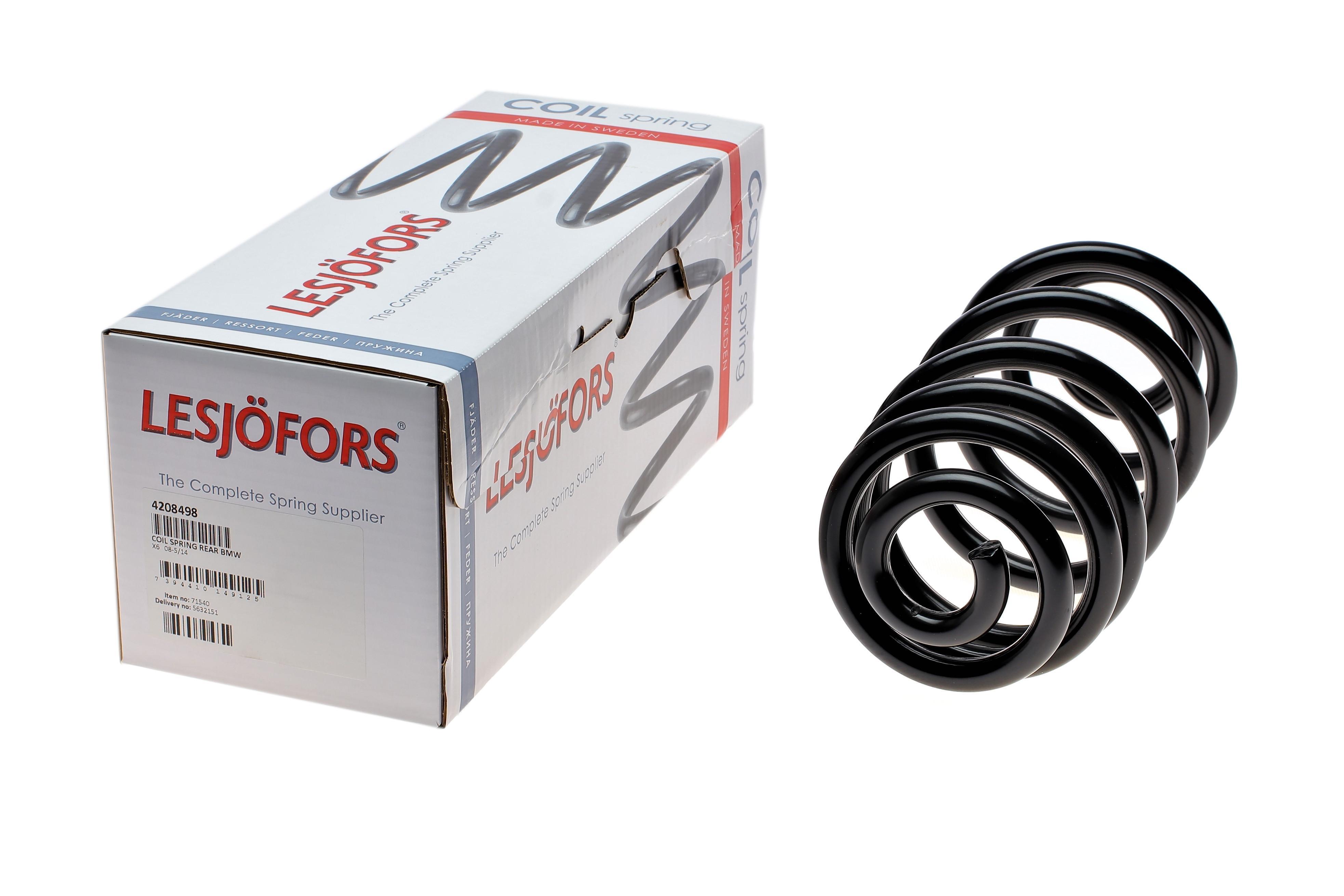 Пружина (задня) BMW X6 (E71/E72) 30d/35d/i/40d/50i xDrive 07-14 (SUV) (з пост.d)(без AdaptiveDrive)