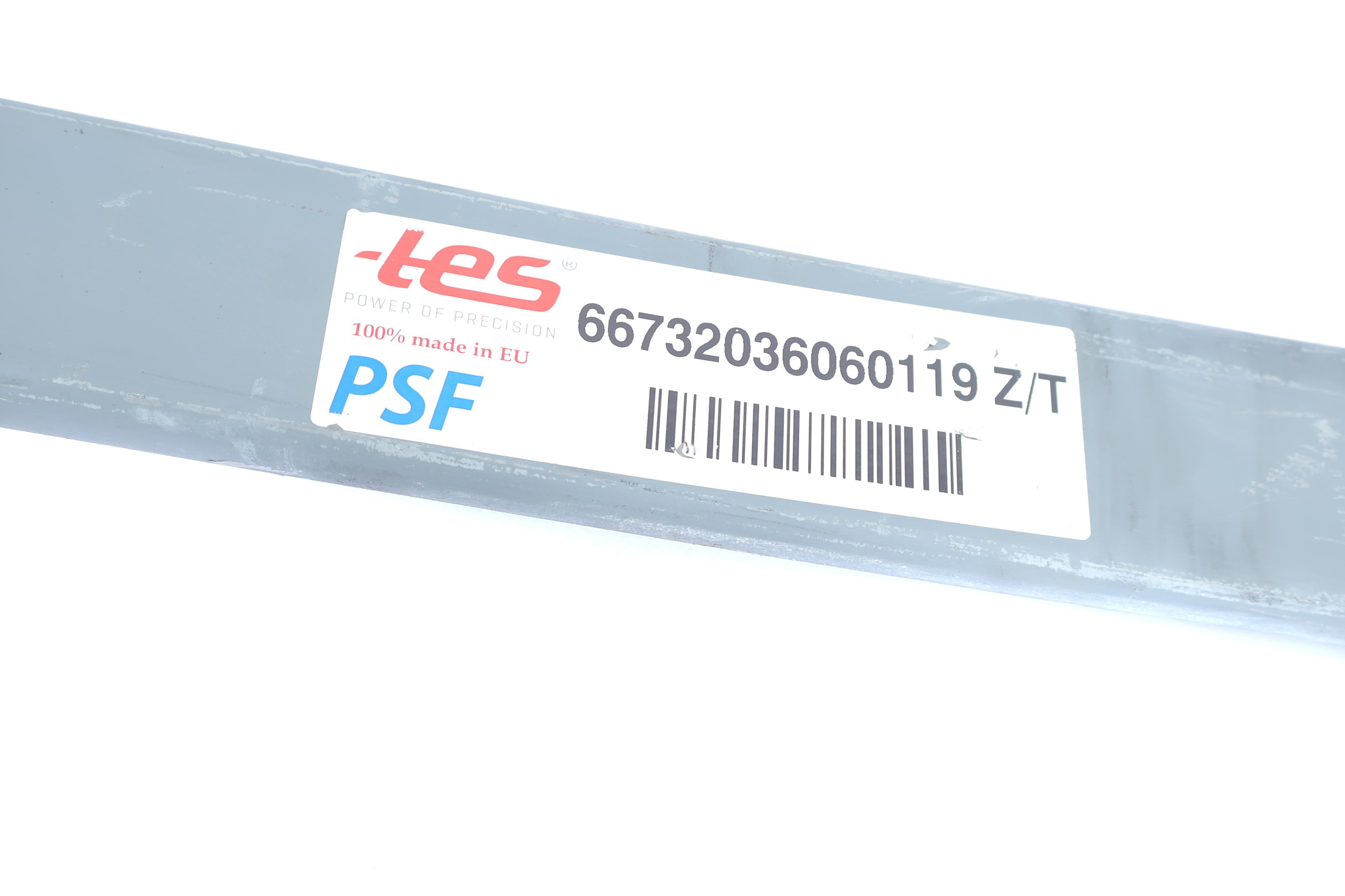 Ресора задня коренева MB Vario (70/790/790) 18мм, h=150мм