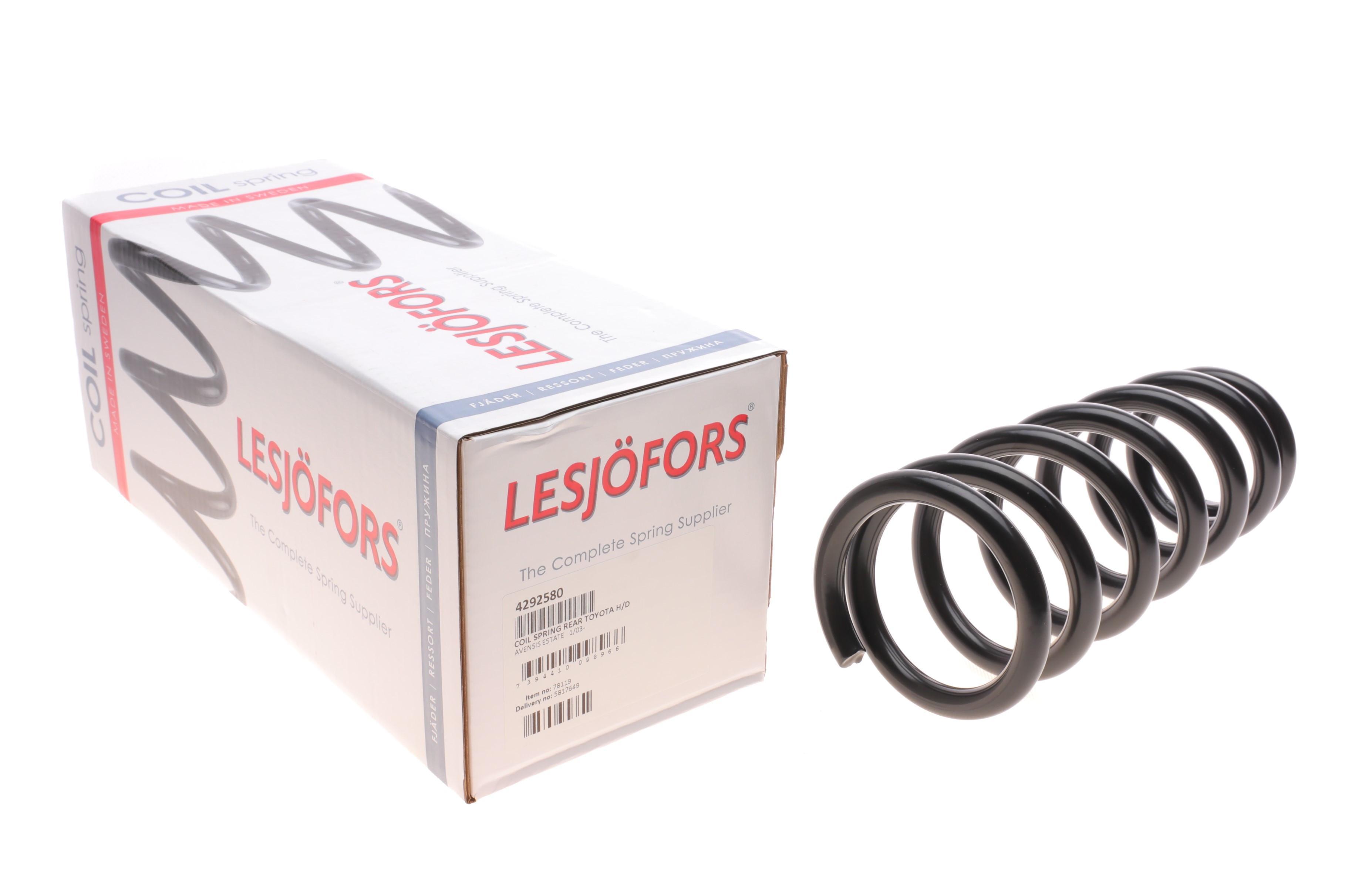 Пружина (задня) Toyota Avensis 1.6VVT-i/1.8/2.0/2.0-2.2D-4D/2.2D-Cat/2.4/2.0VVT-i 03-08 (унів.)(HD)