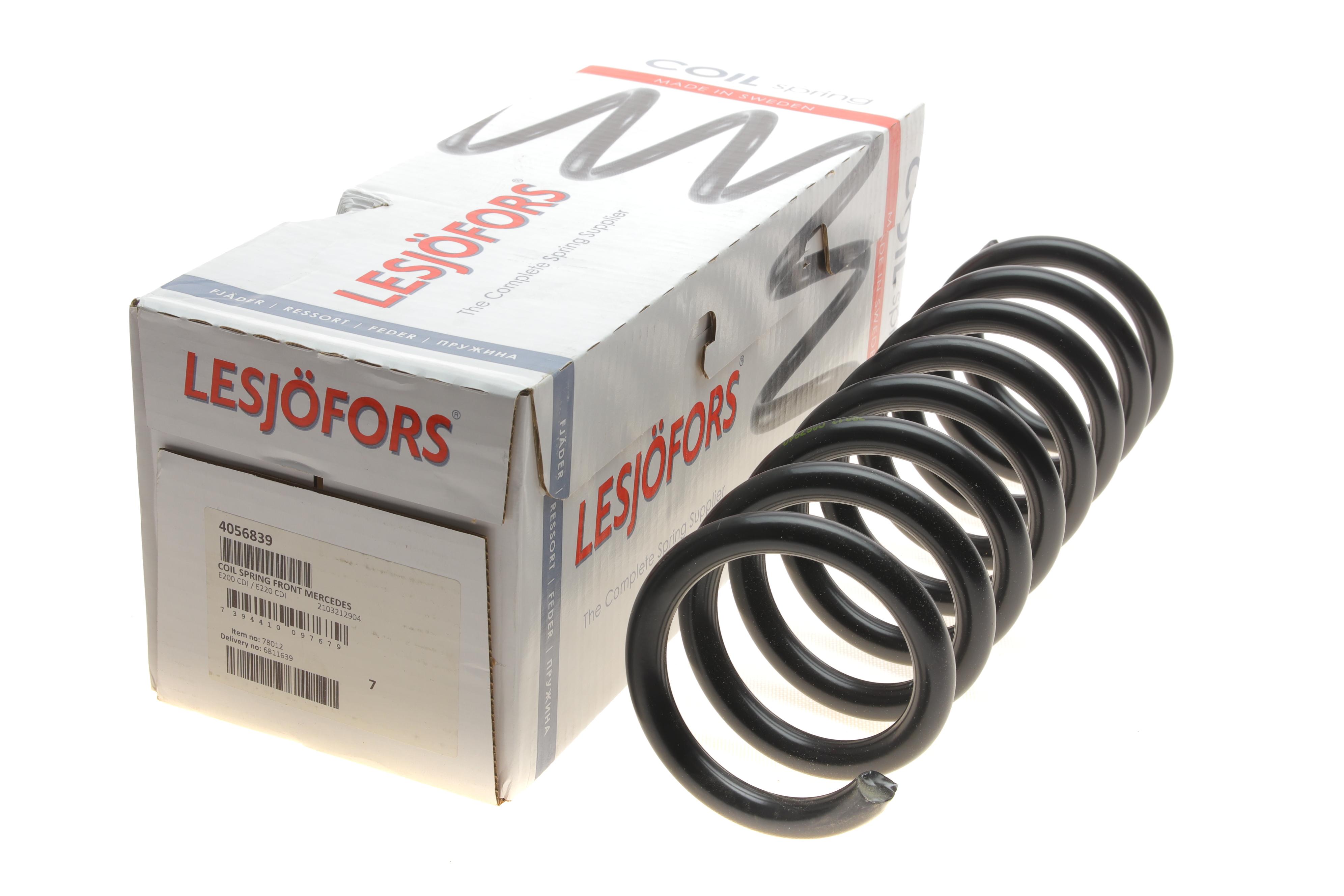 Пружина (передня) MB E-class (W210/S210) E200-220CDI/E240/320 96-03 (седан/унив.)(Classic/Elegance)