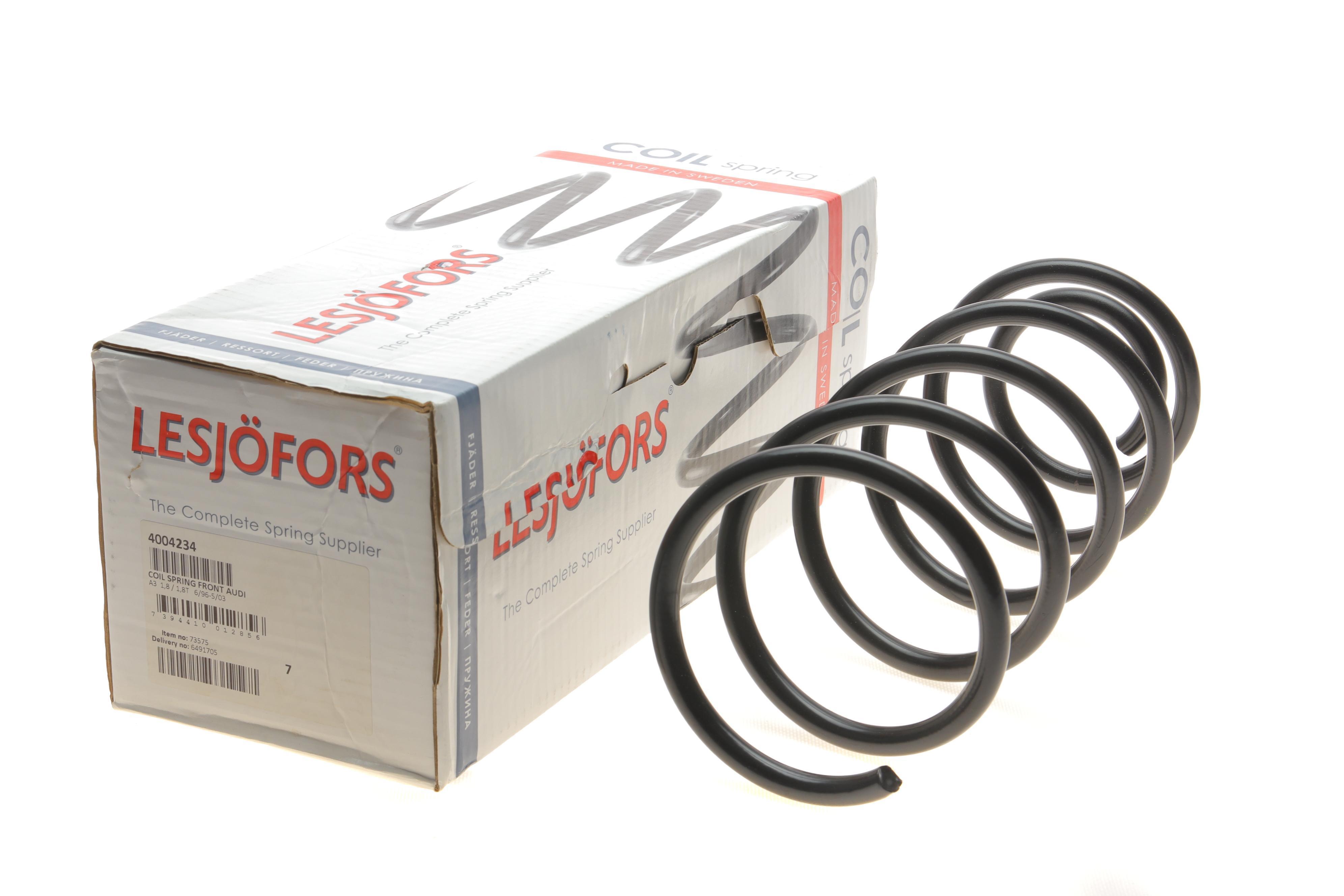 Пружина (передня) Audi A3 1.8/1.8T 96-03 (нах.зад.частина) (без спорт.ход.ч.)