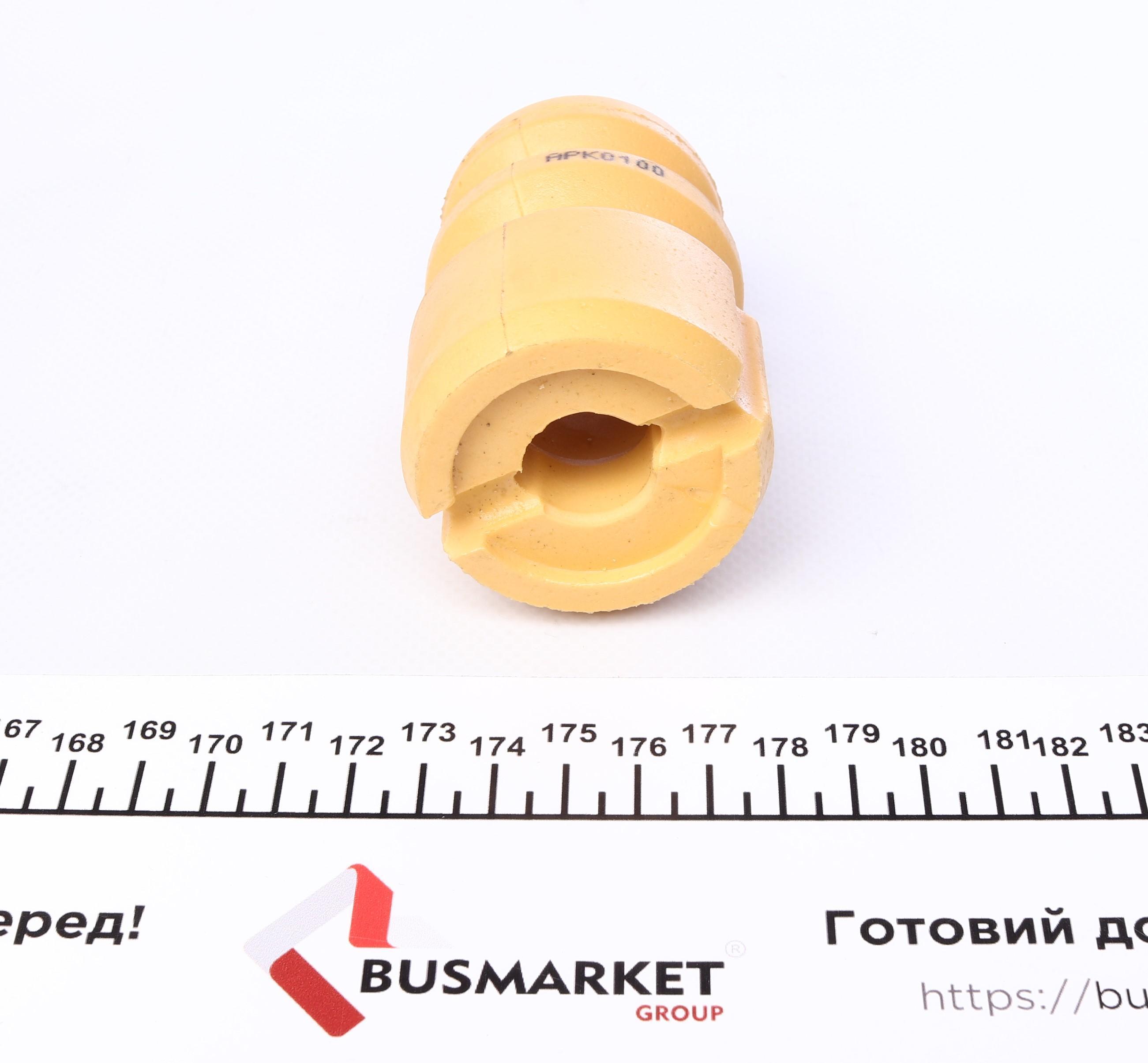 Пильник + відбійник амортизатора (переднього) Peugeot 206/605 89-04 (к-кт 2 шт.) (APK0100)