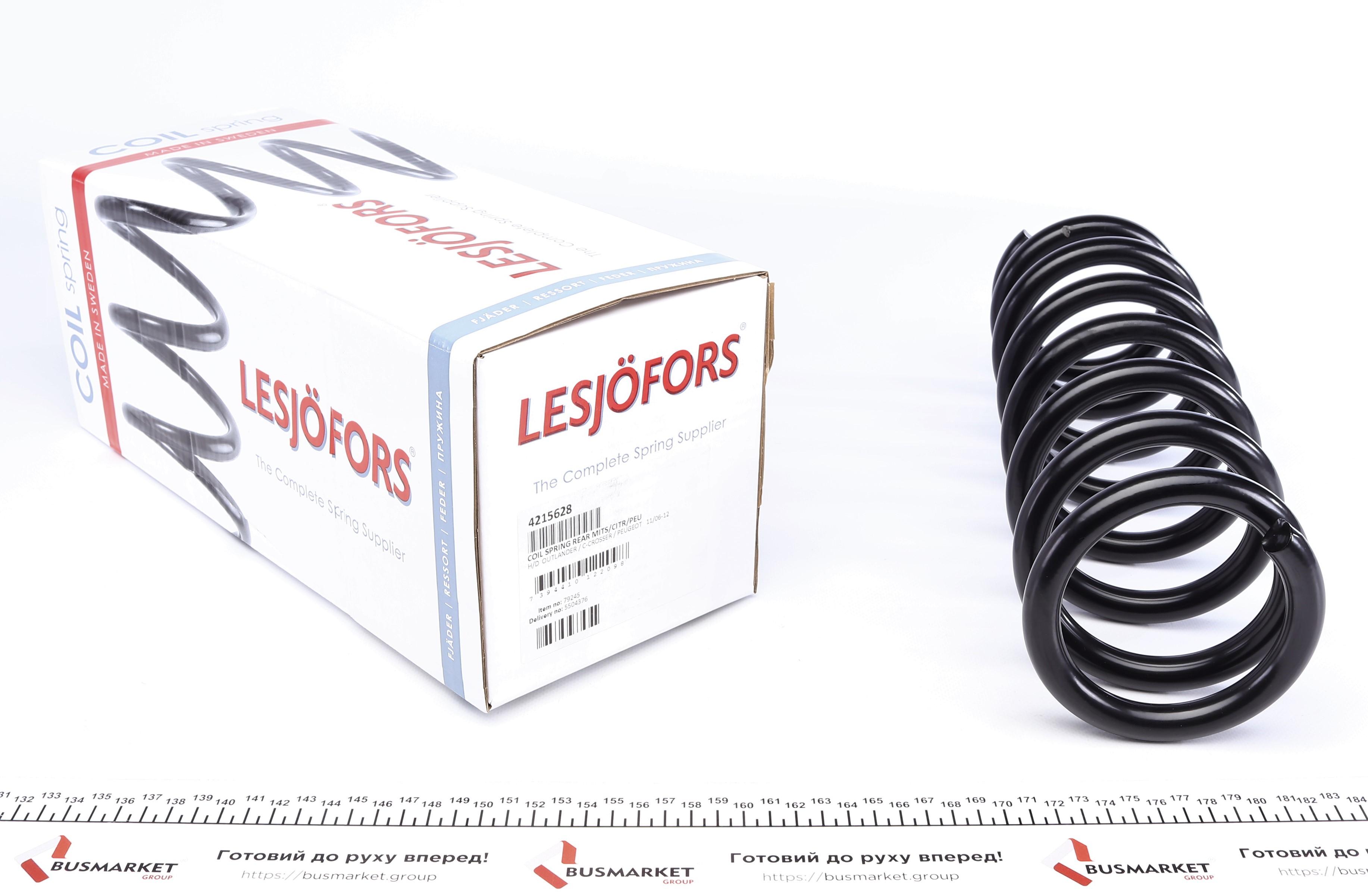 Пружина (задня) Citroen C-Crosser/Peugeot 4007 2.2HDi/2.4 16V 07-/Mitsubishi Outlander 06-12 (HD)