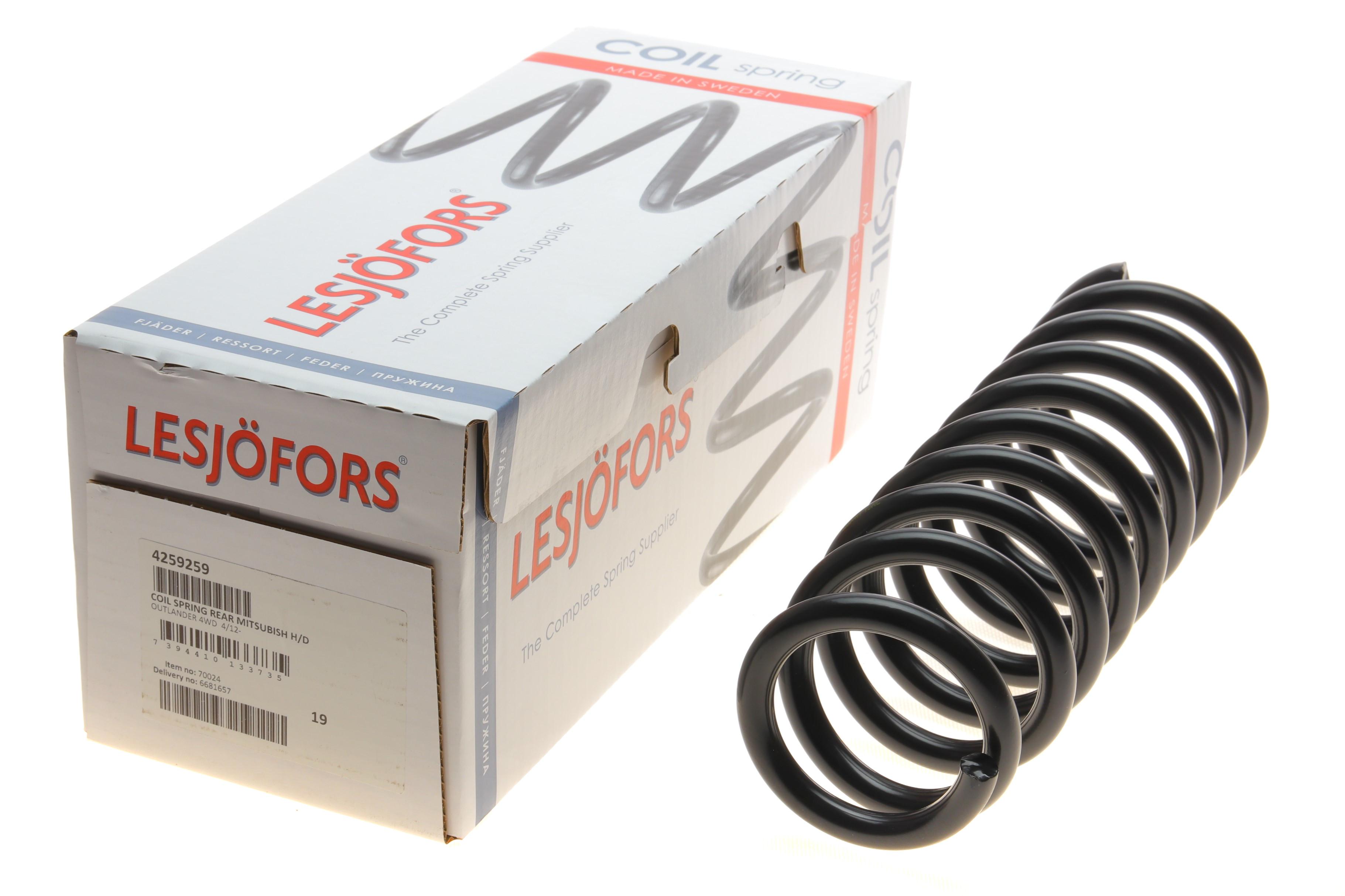 Пружина (задня) Mitsubishi Outlander III 2.0/2.2DI-D/2.4/3.0 4WD 12- (SUV) (HD) (GF6W,GF3W,GF4W)