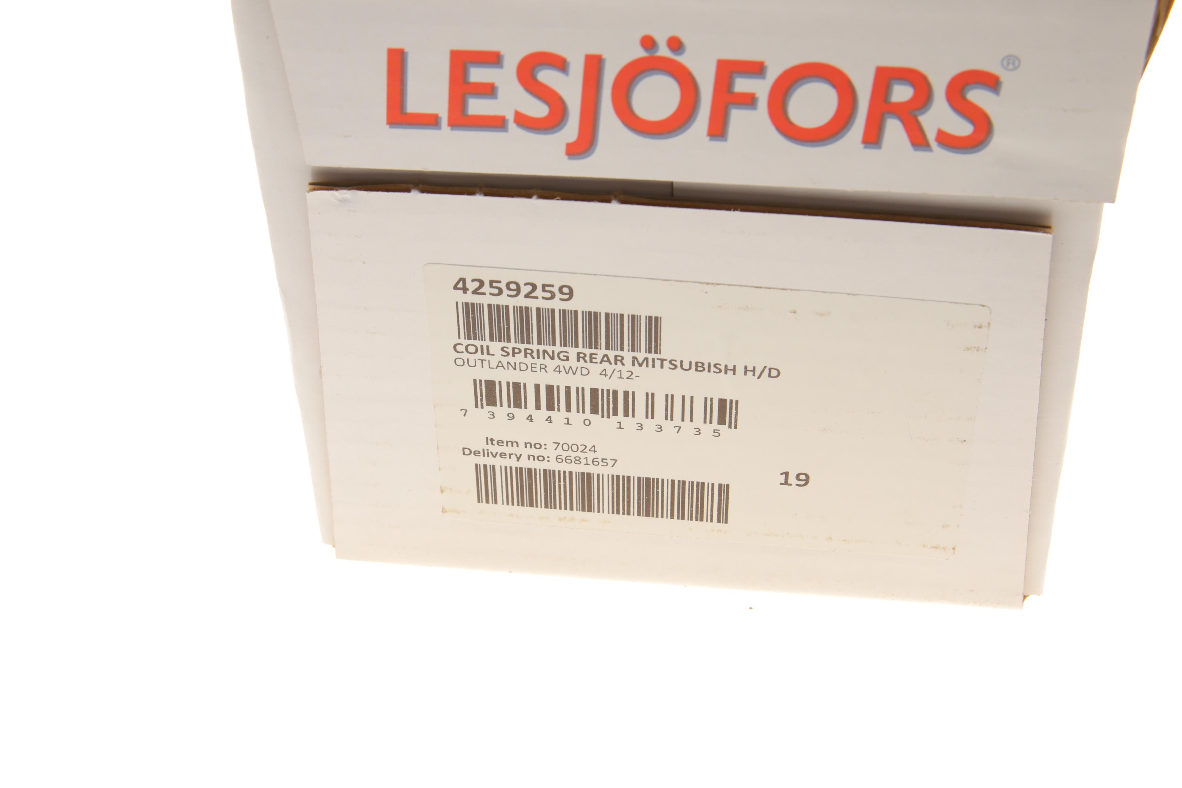 Пружина (задня) Mitsubishi Outlander III 2.0/2.2DI-D/2.4/3.0 4WD 12- (SUV) (HD) (GF6W, GF3W, GF4W)