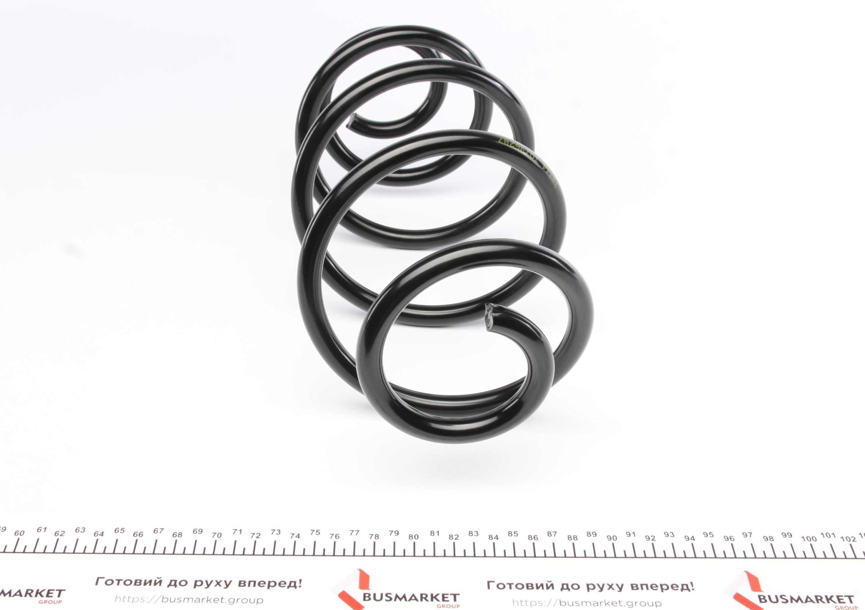 Пружина (задня) Fiat Doblo/Opel Combo 1.4/1.3D-2.0D/CDTI 10- (кор.база) (Opel не для підвищ.нагр)