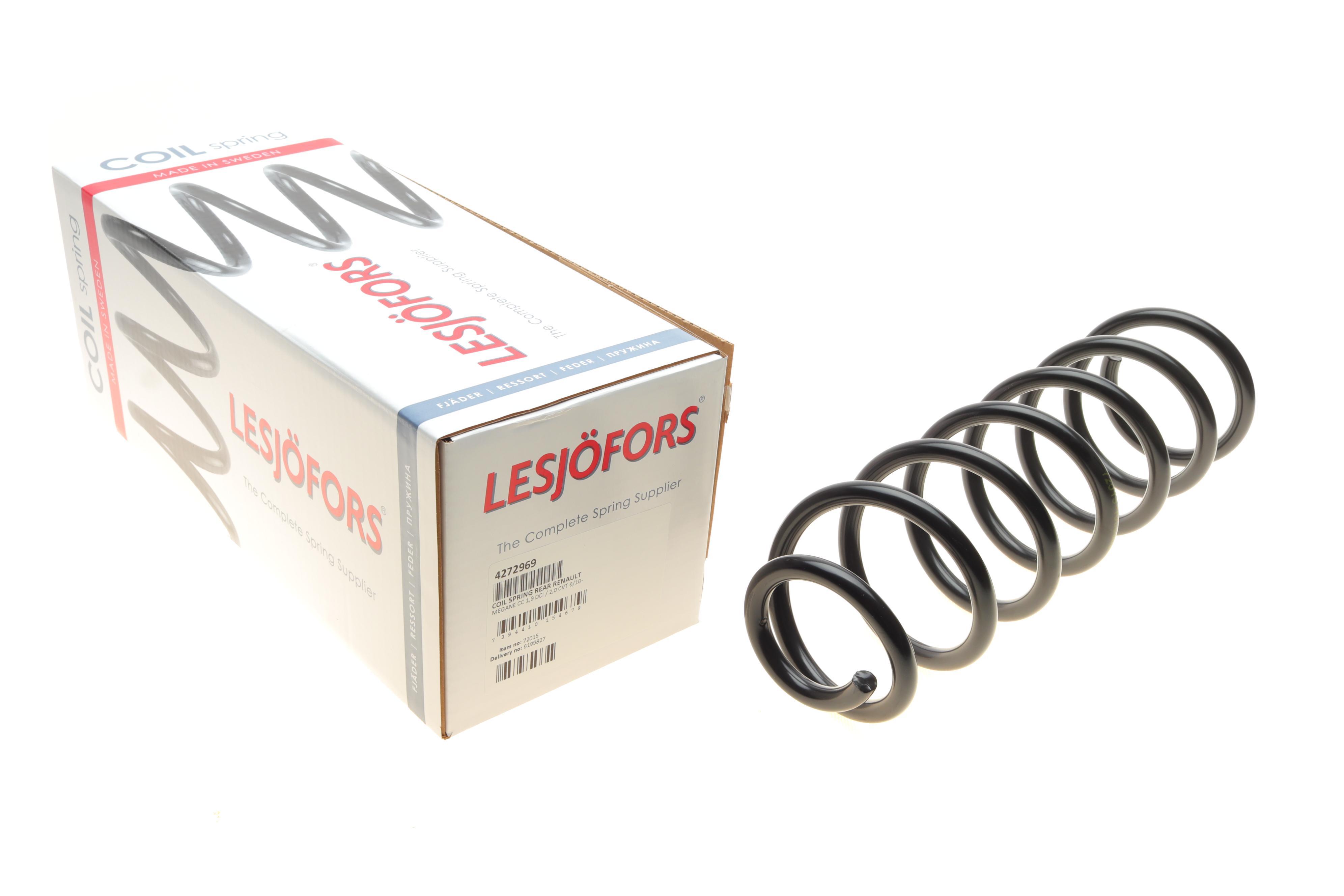 Пружина (задня) Renault Megane CC 1.9 dCi/2.0 TCe 10- (кабріолет)