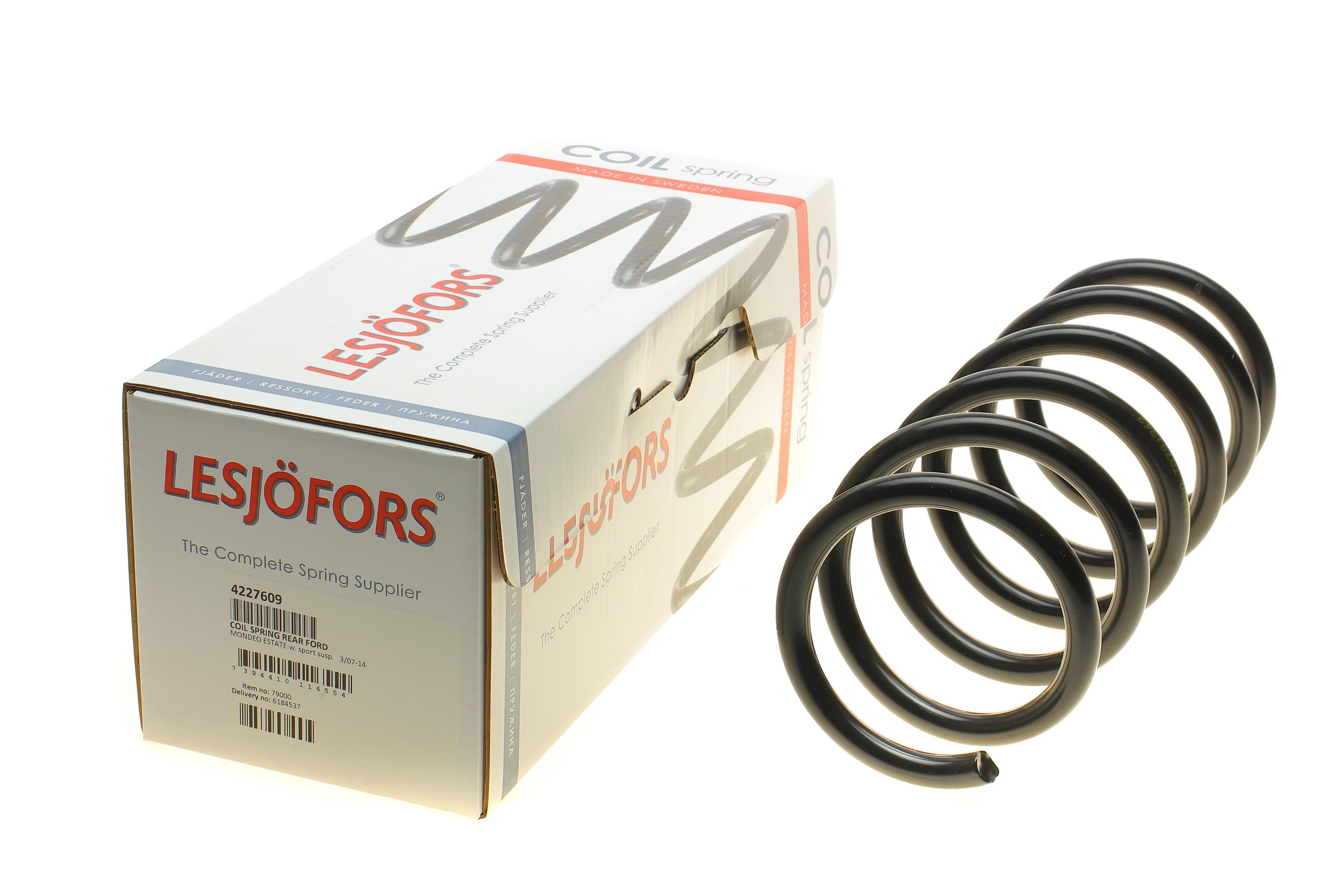 Пружина (задня) Ford Mondeo 1.8-2.2TDCi/2.3/2.5 07-15 (унів.) (без с-ми рег.дор.просв.)