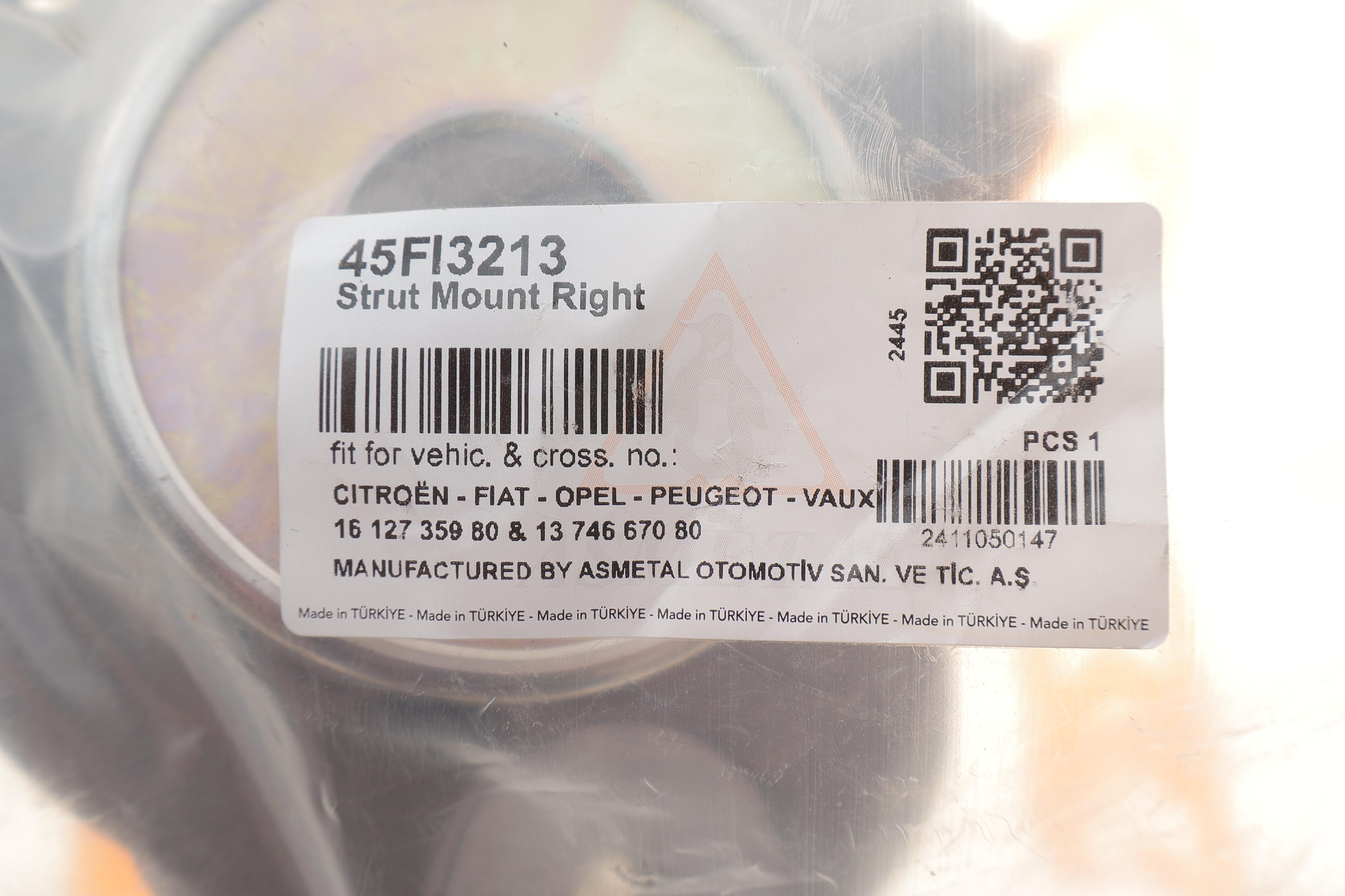 Подушка амортизатора (переднього) + підшипник (R) Fiat Ducato 06-/Opel Movano 21-