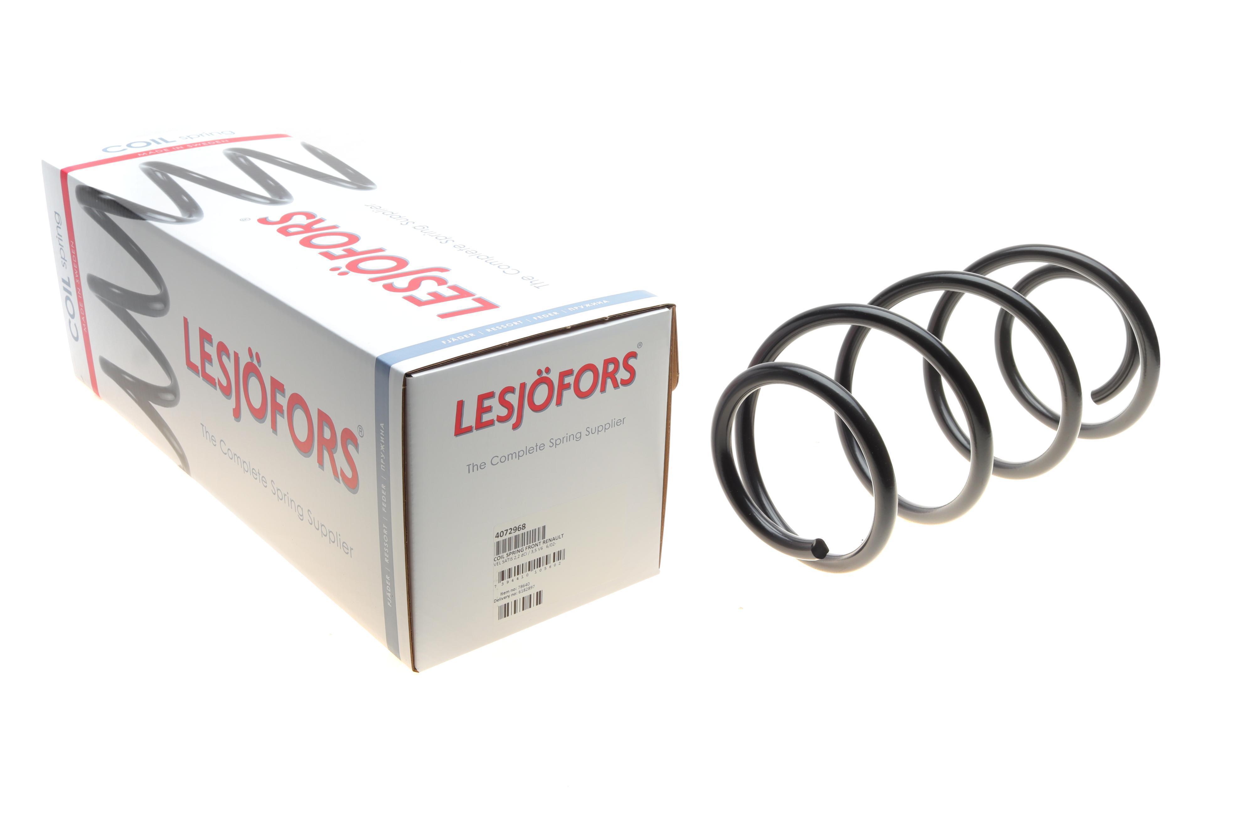 Пружина (передня) Renault Vel Satis 2.2dCi/3.5 V6 02- (нах.зад.частина)